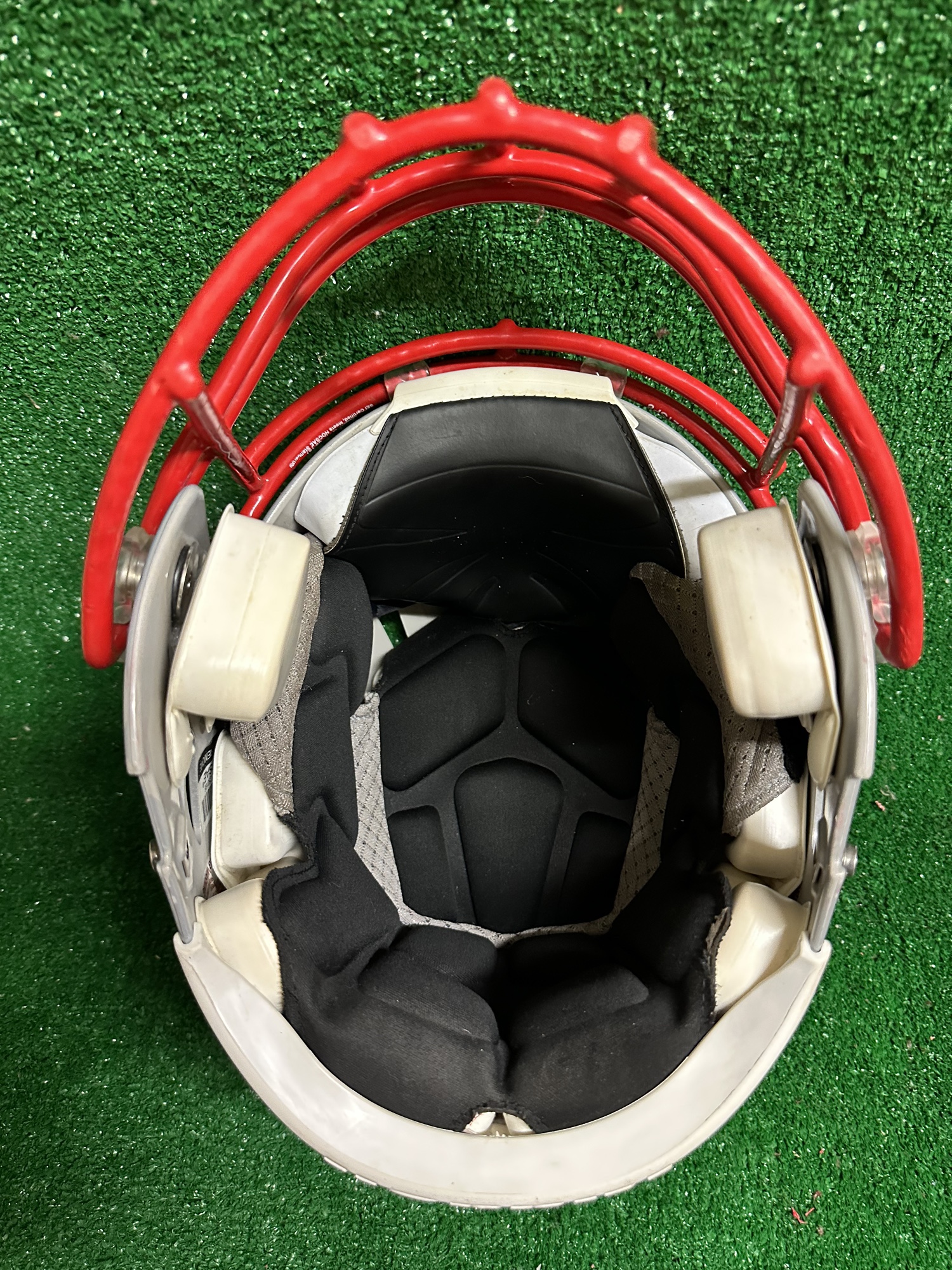 Adult Large Riddell Speed Football Helmet Silver SidelineSwap