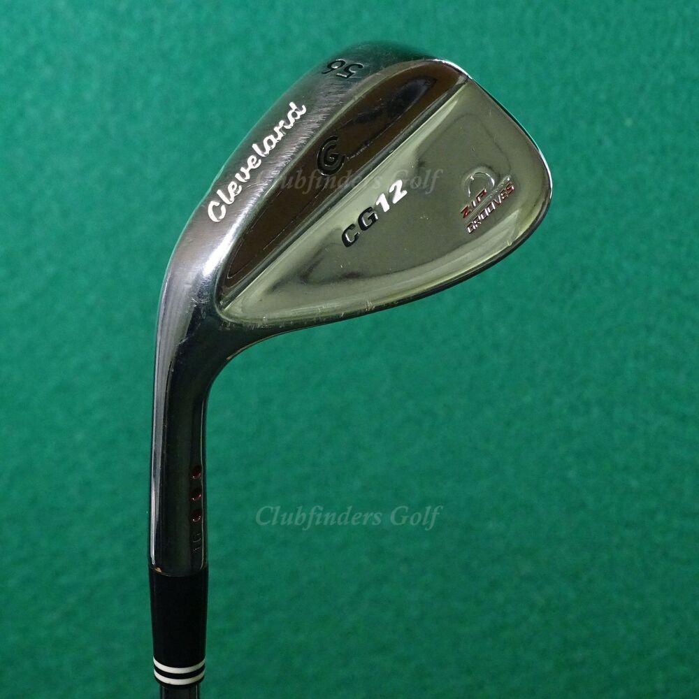 LH Cleveland CG12 Chrome 5616 56° Sand Wedge Dynamic Gold Steel Stiff