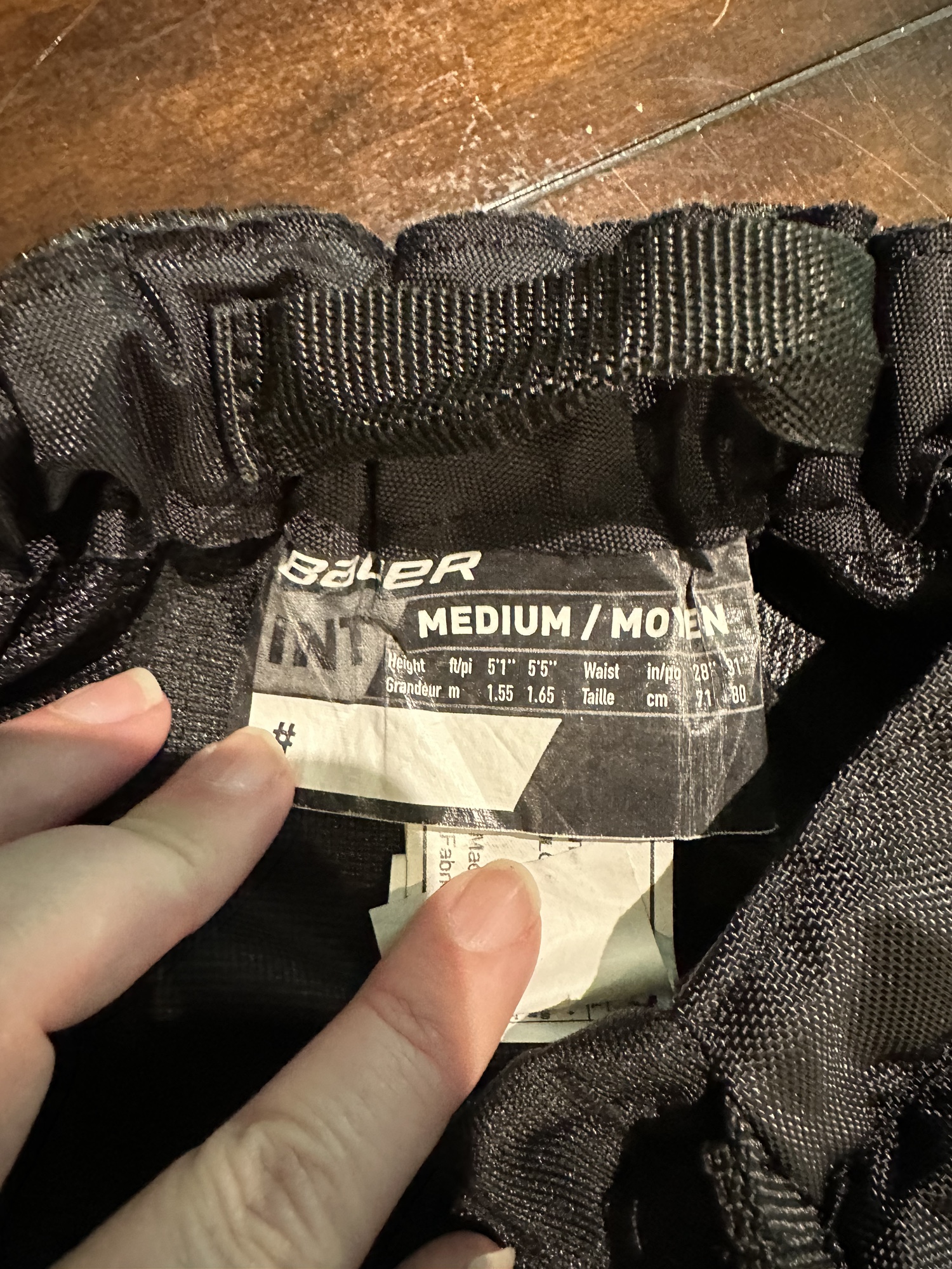 BAUER SUPREME ACP ELITE ICE HOCKEY GIRDLE & Shell Intermediate Large