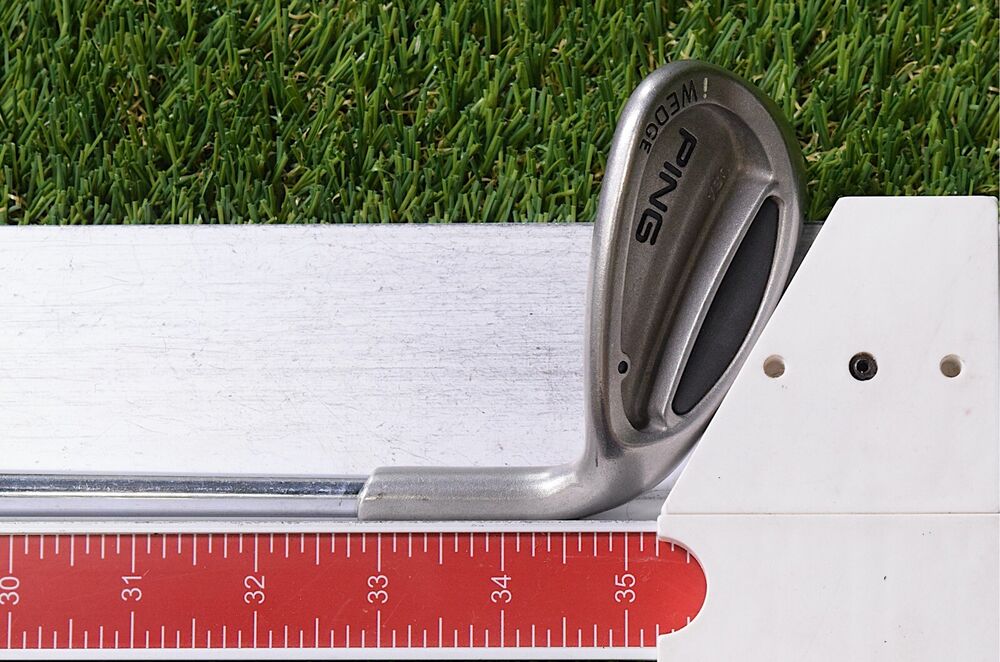 PING i WEDGE BLACK DOT U UTILITY 52* WEDGE W/ WEDGE FLEX STEEL SHAFT