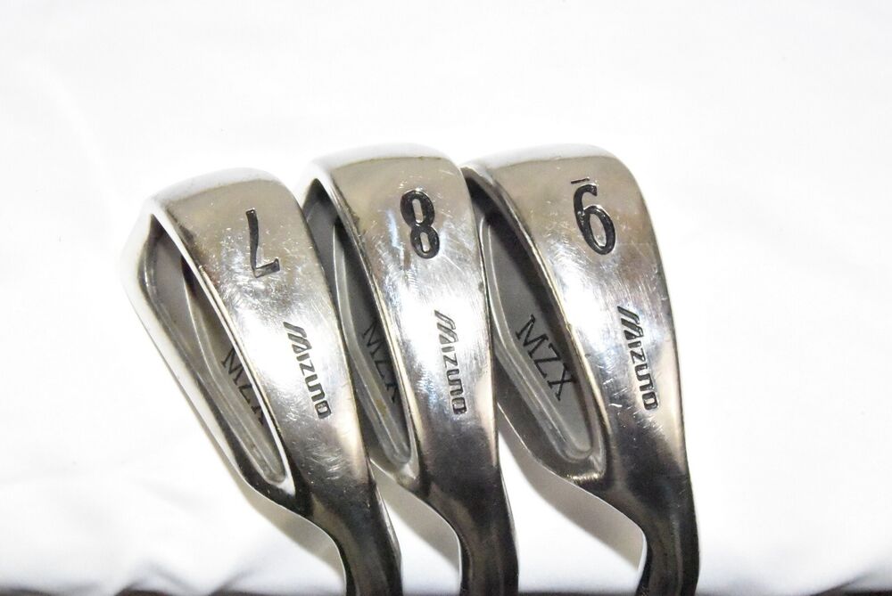 MIZUNO MZX IRON SET - 3 IRONS - SHAFT- 36 in - FLEX- RH