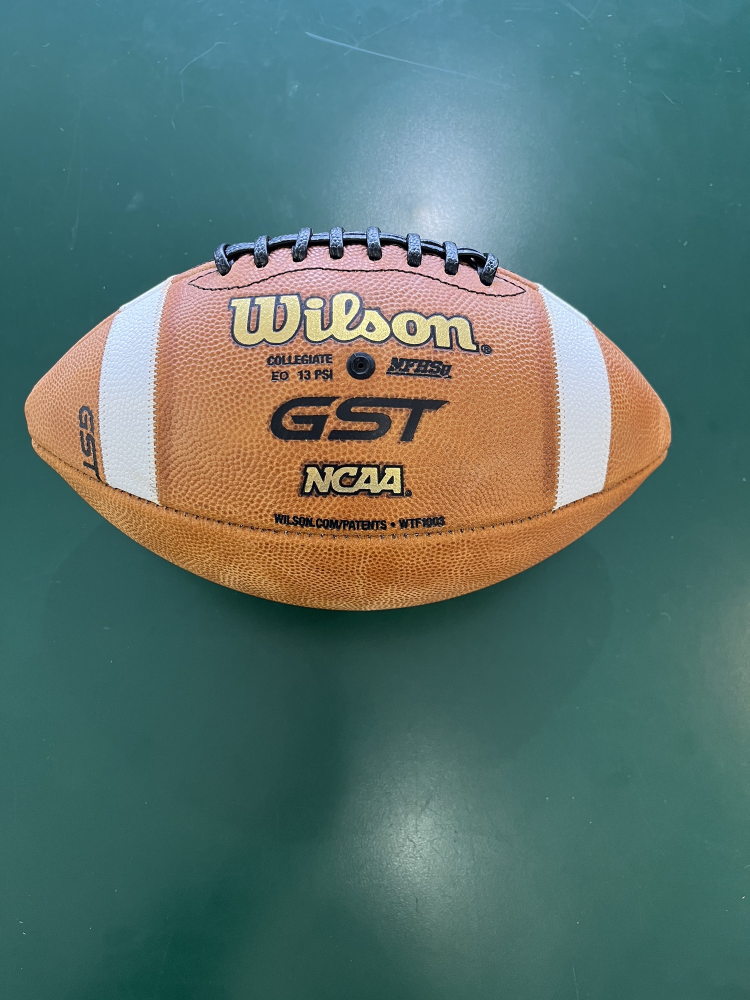 新品】ウィルソンWilson フットボール GSTレザー（ユースサイズ）