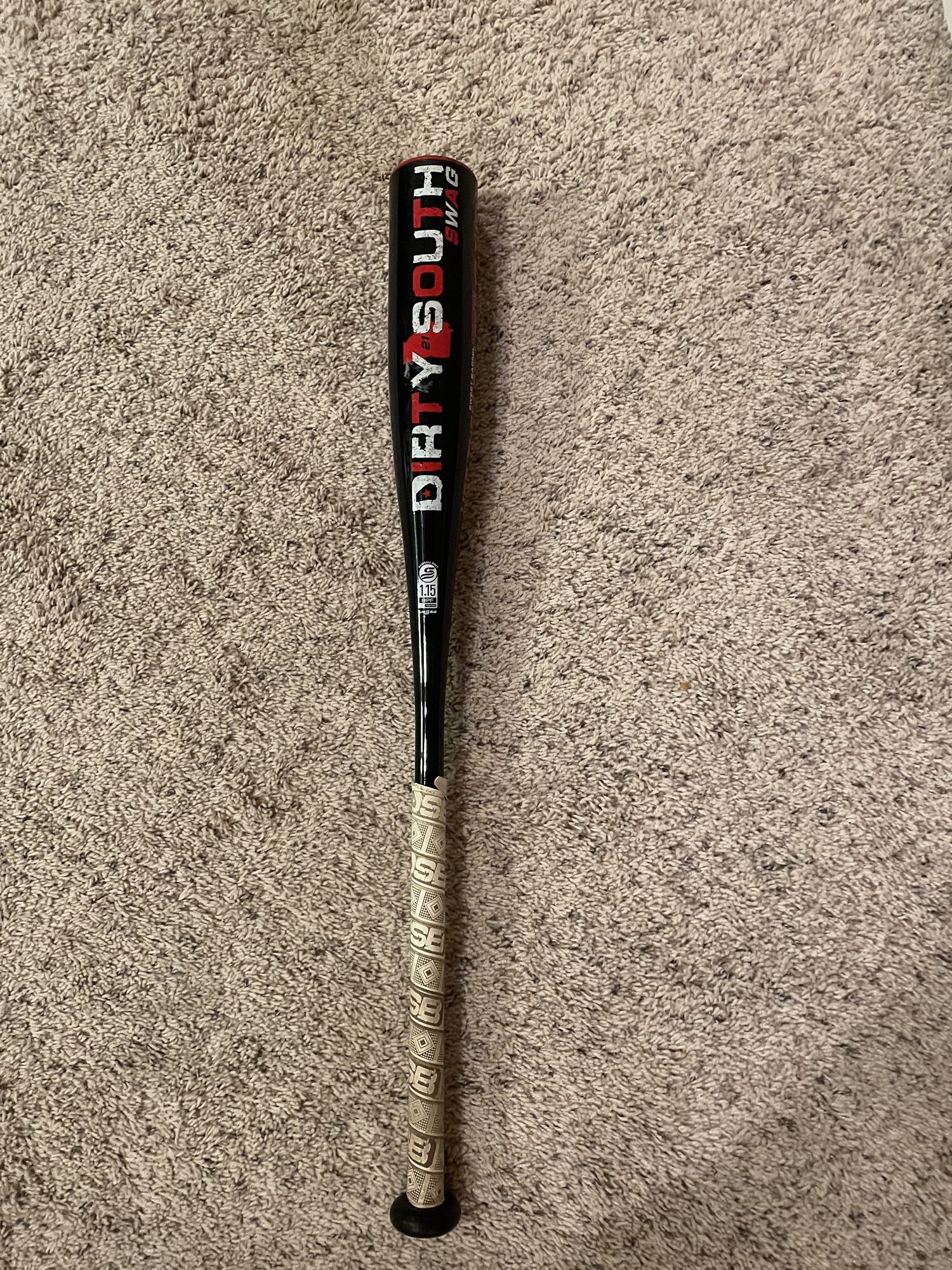 Barley Used 2021 Dirty South (12) 17 oz 29" Swag Bat SidelineSwap