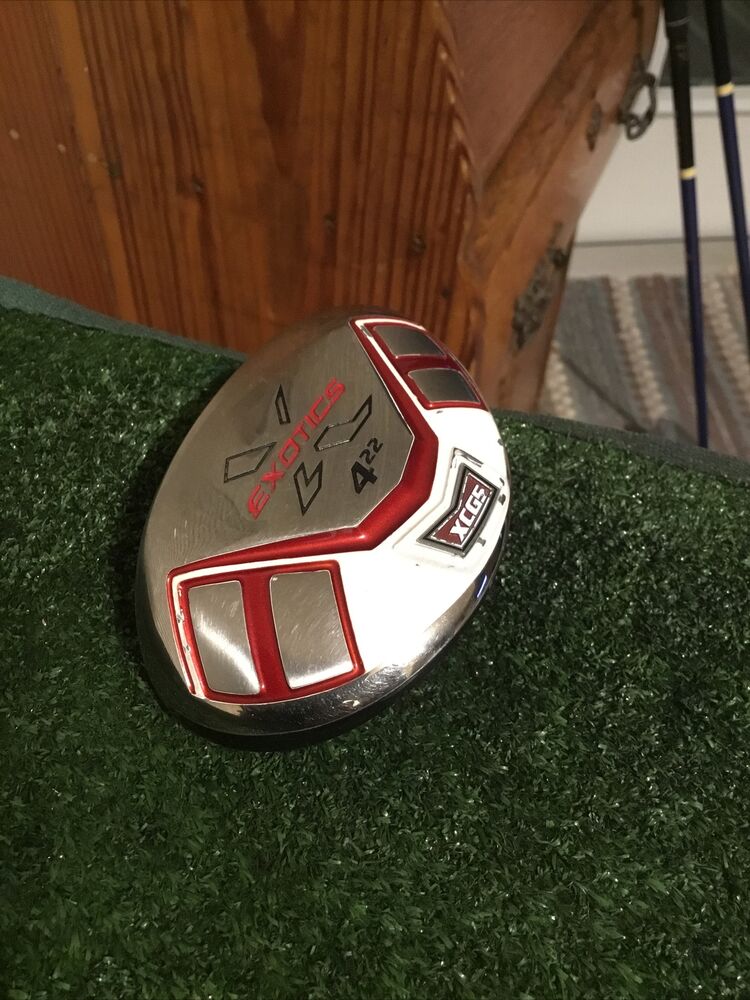 Tour Edge Ladies Exotics XCG5 22* 4 Hybrid Graphite Shaft SidelineSwap