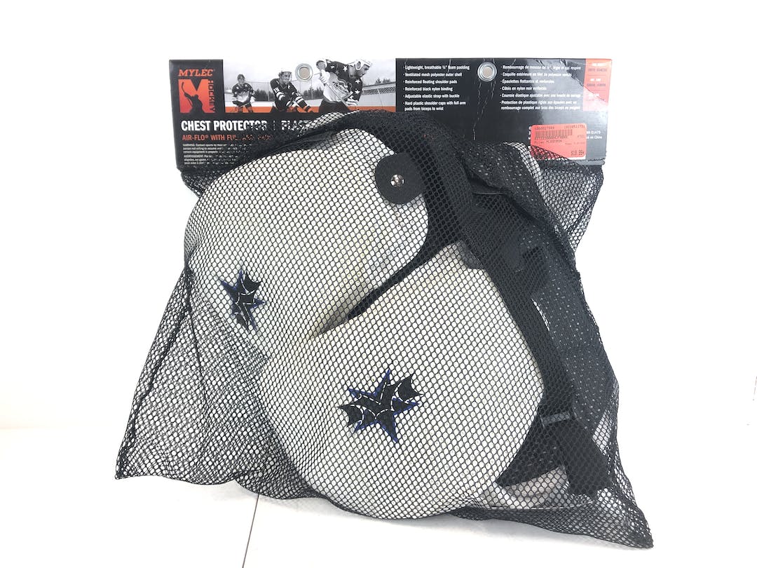 New Mylec Chest Protector Plastron Airflo W Full Arm Pads Street