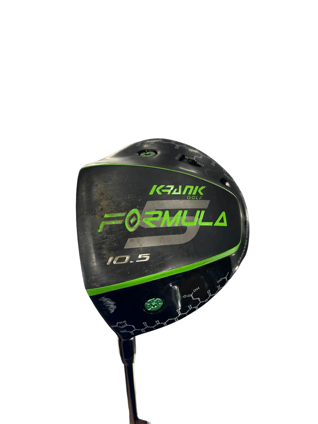 Used Krank Golf Formula 10.5 Degree Regular Flex Graphite Shaft Drivers SidelineSwap