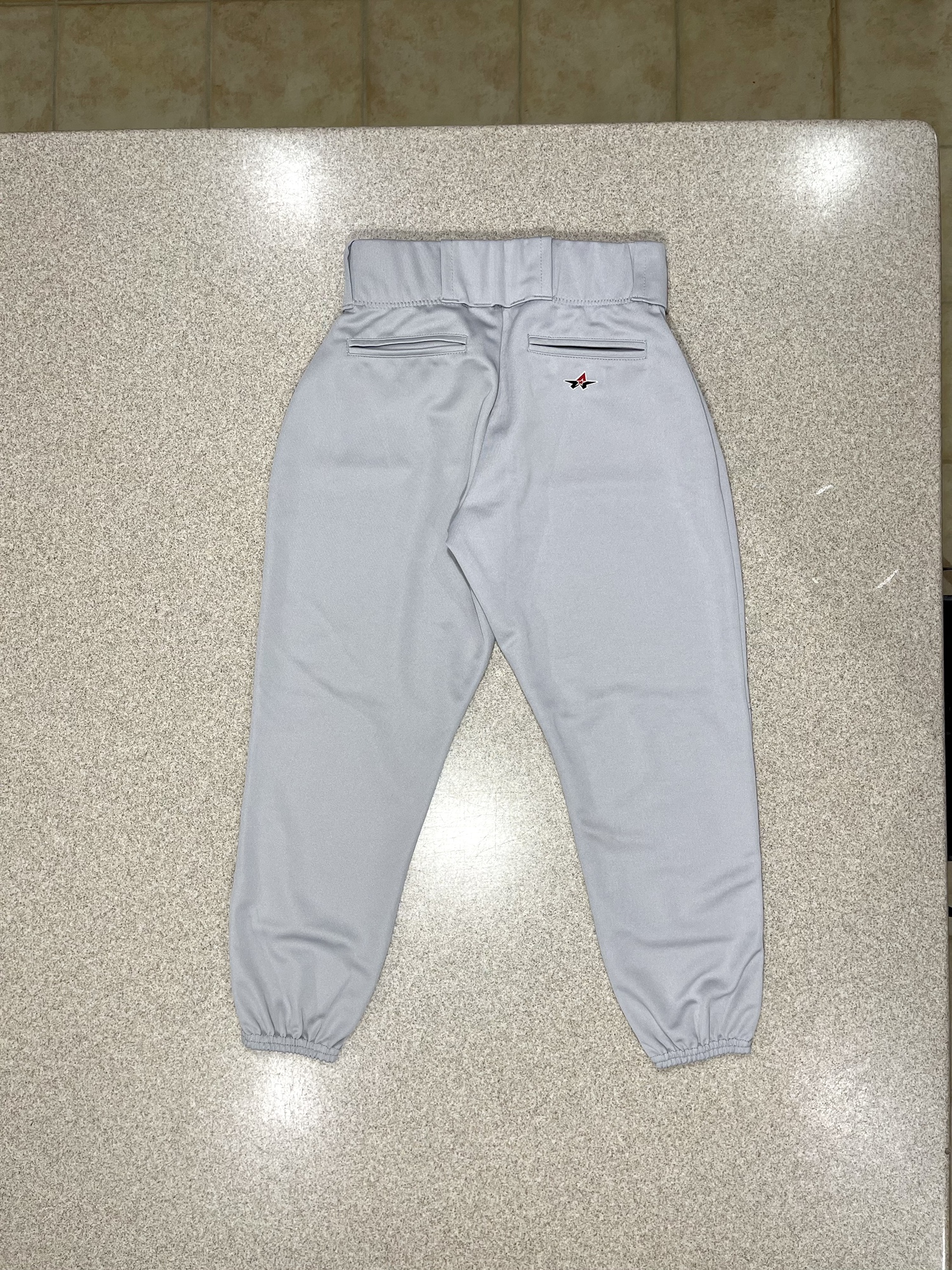 New WOT Gray Youth Large Alleson Baseball / Softball Knicker Pants