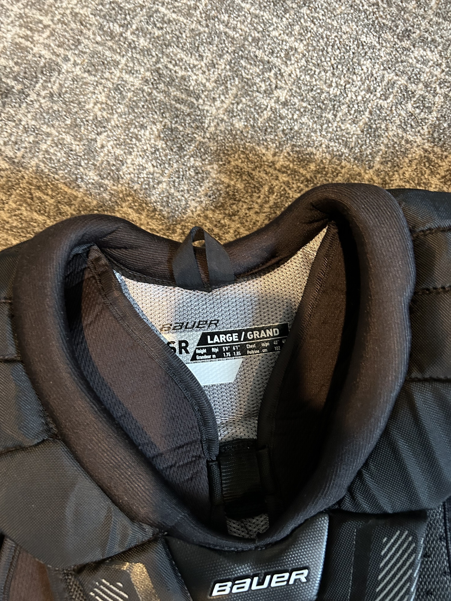 Used Large Bauer Pro Series Shoulder Pads SidelineSwap