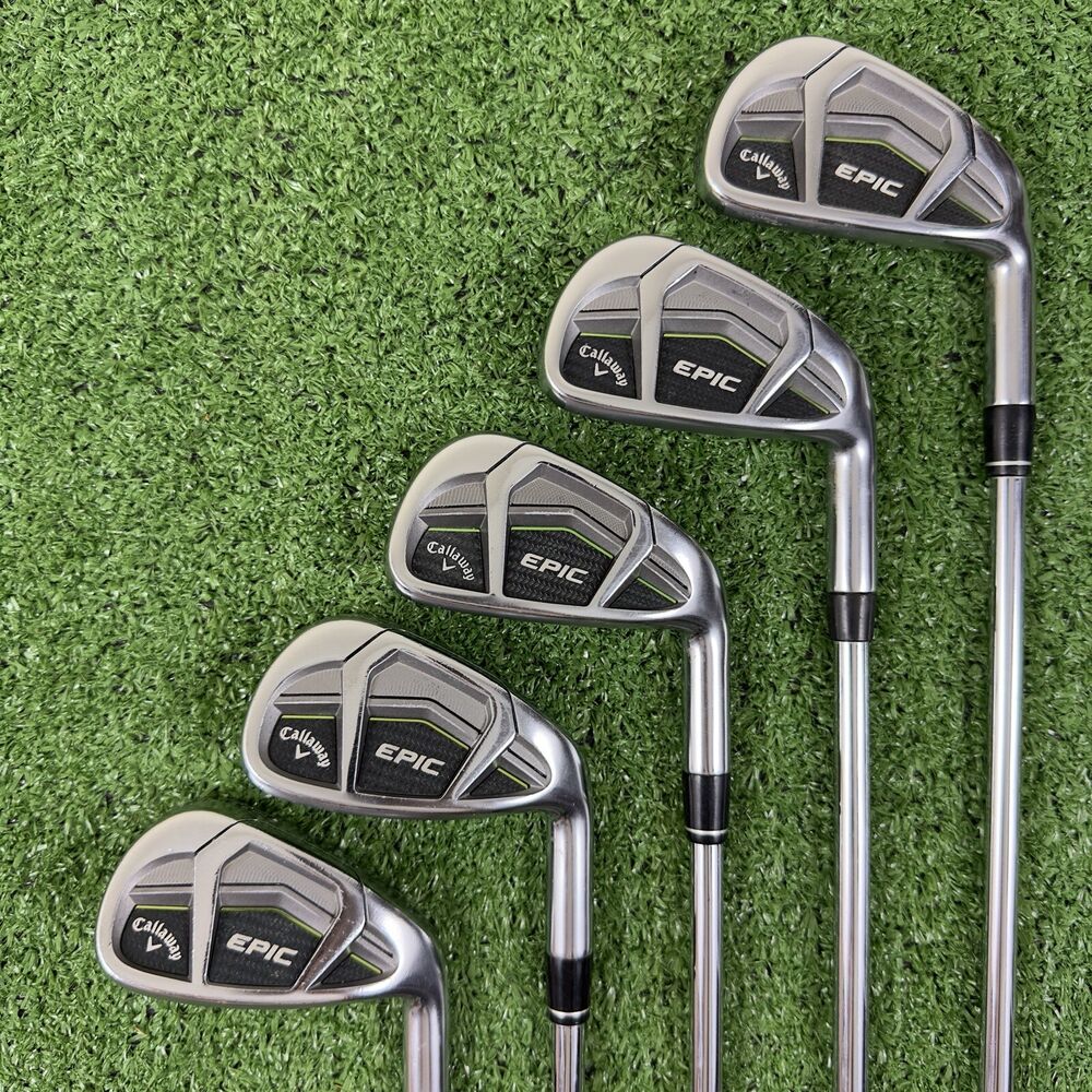 READ Callaway Epic CF17 Irons 59 Project X LZ 105g 6.0 Stiff Flex