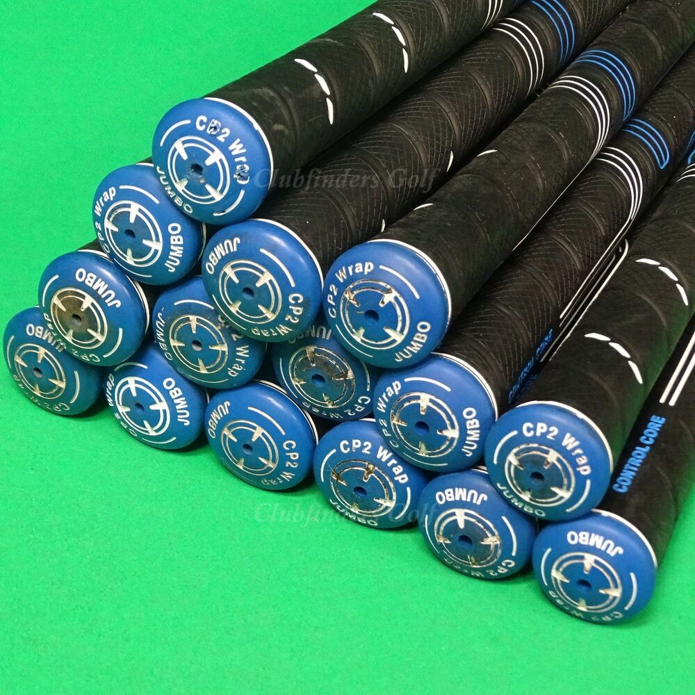 Golf Pride CP2 Wrap Jumbo 60R Round Pulled Iron/Wood Grips LOT OF 15