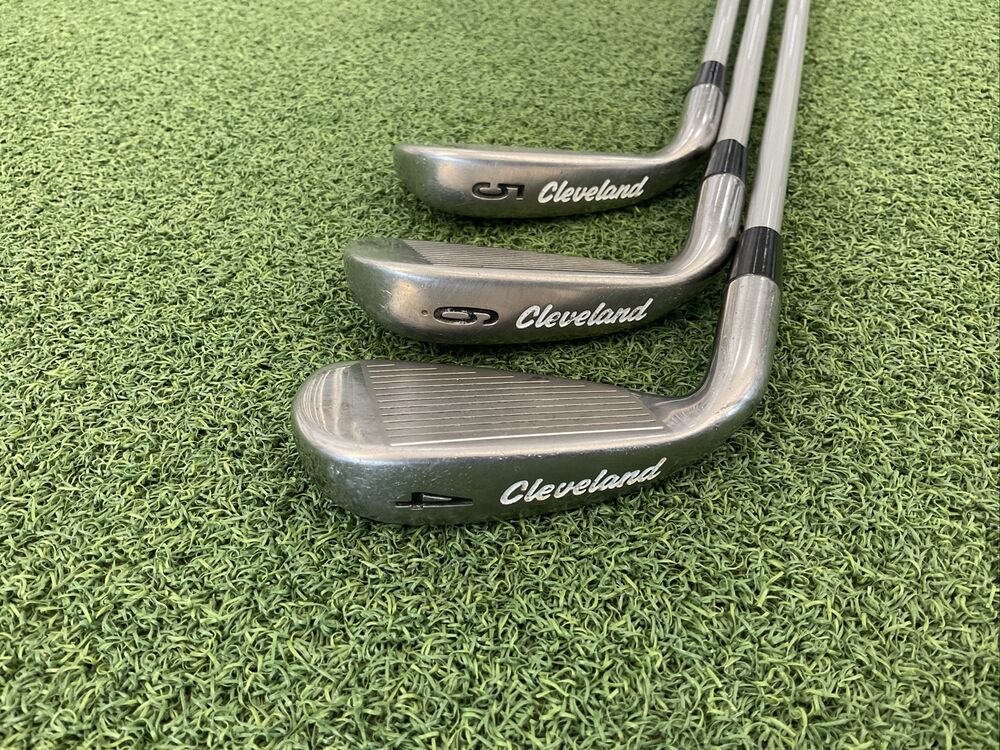 Cleveland Tour Action 7 TA7 Irons Set 4PW Apollo Shadow Senior Flex Graphite SidelineSwap