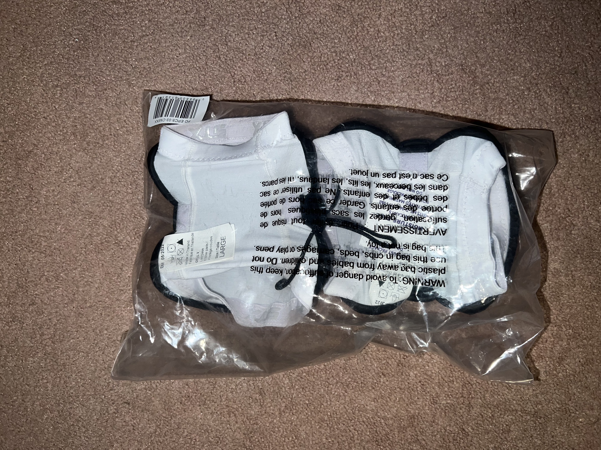 Custom PLL Waterdogs New STX Cell IV Elbow Pads SidelineSwap