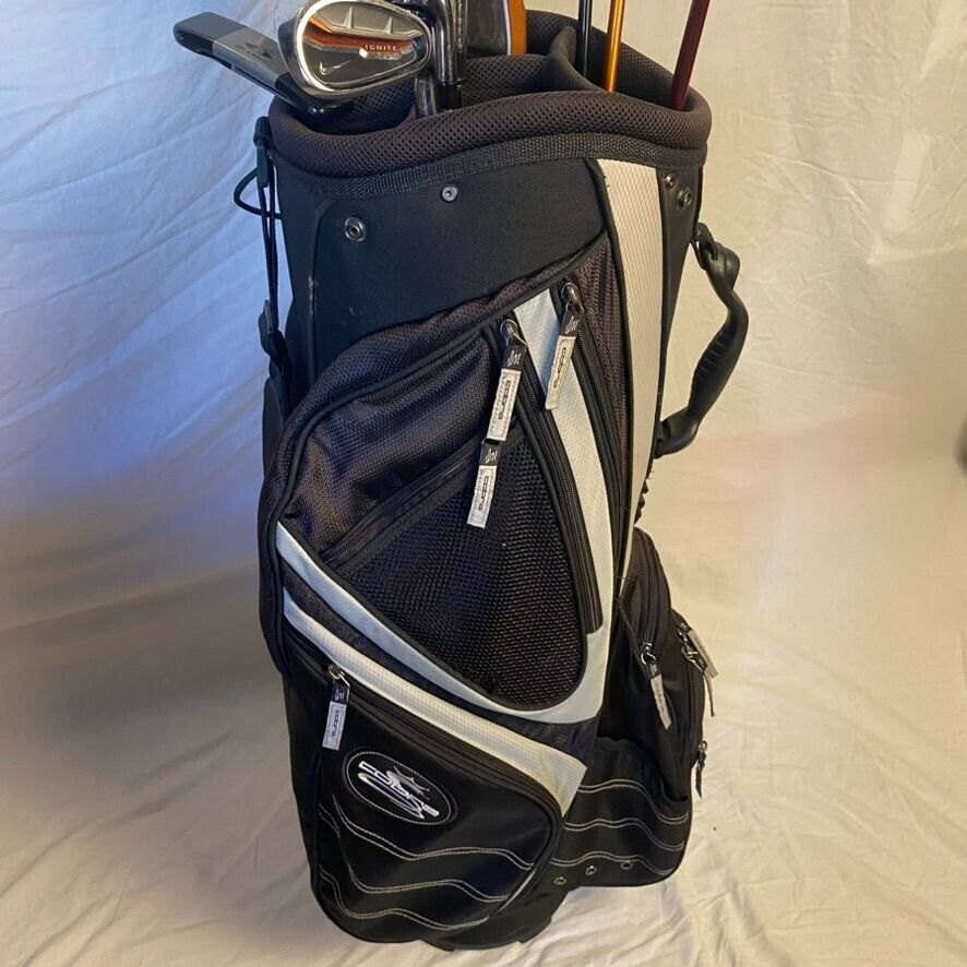 Cobra and Nike Ignite Golf Complete Set With Cobra Golf Bag SidelineSwap