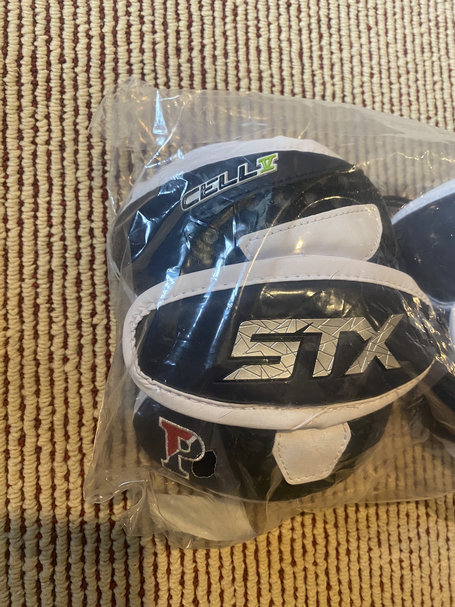 TEAM ISSUED UPENN New Large STX Cell V Elbow Pads SidelineSwap