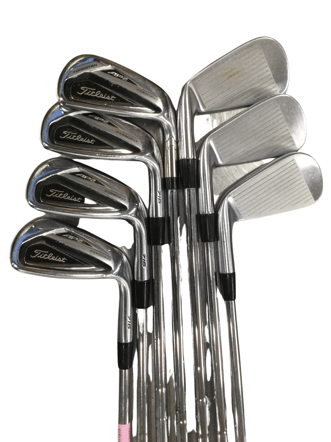 Used Titleist Ap2 716 4ipw Regular Flex Steel Shaft Iron Sets