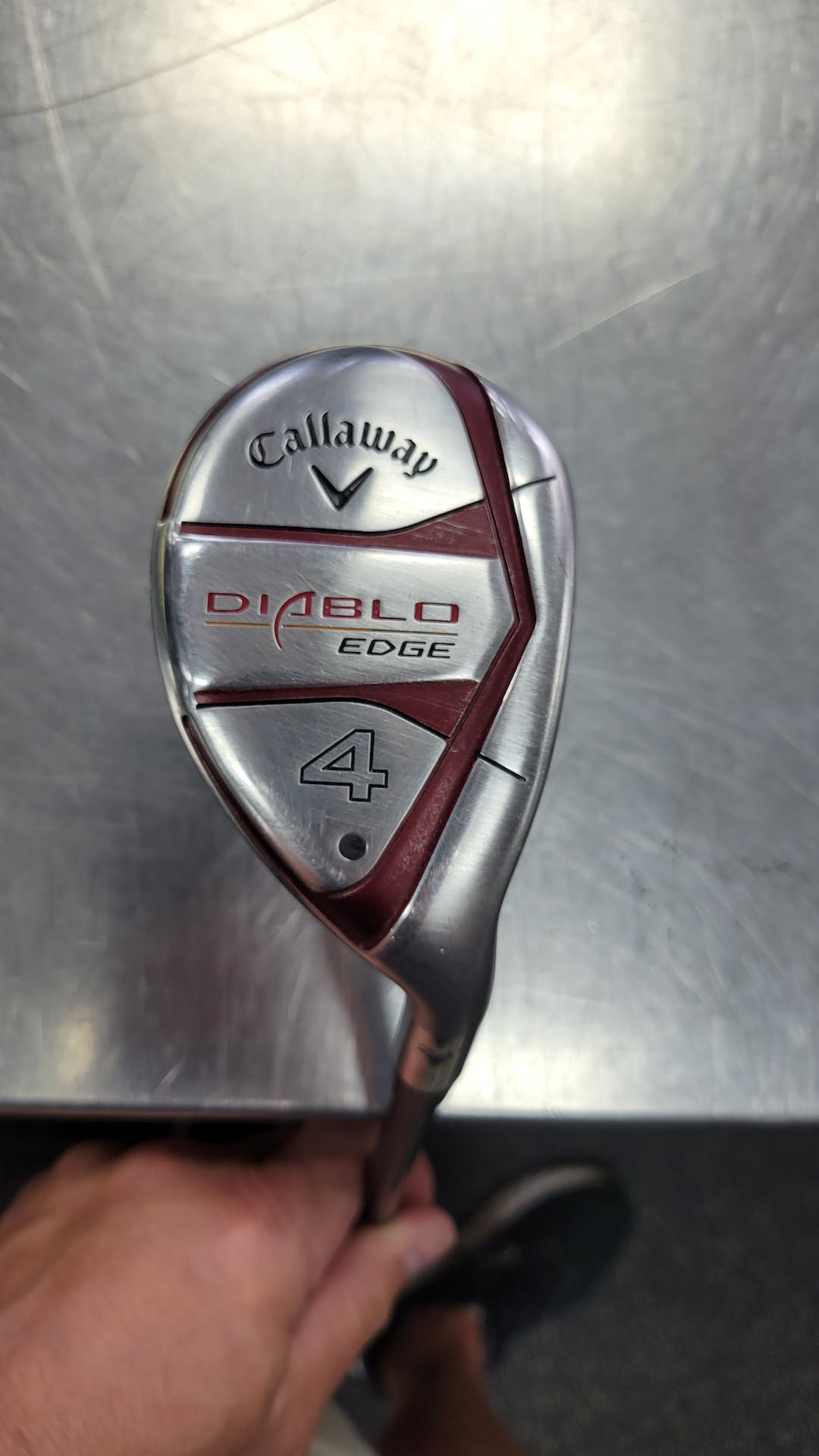 Used Callaway Diablo Edge 4 Hybrid Regular Flex Graphite Shaft Hybrid Clubs SidelineSwap