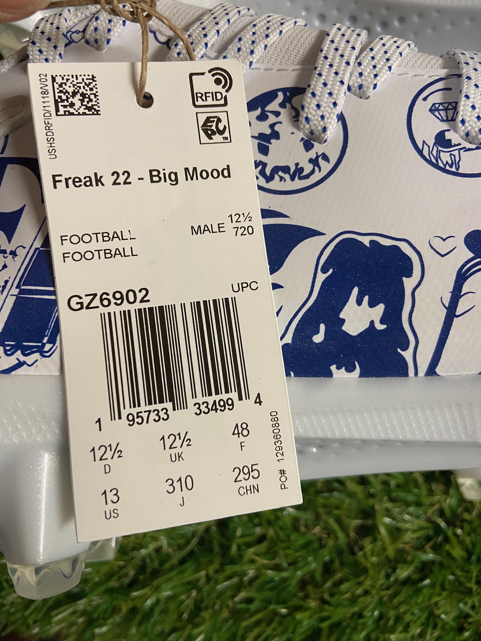 Adidas Freak 22 Big Mood DSG SM Football Cleats Blue White