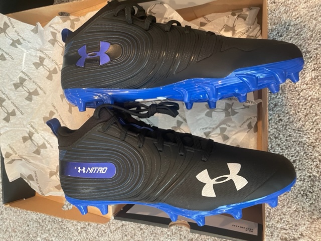 size 22 football cleats