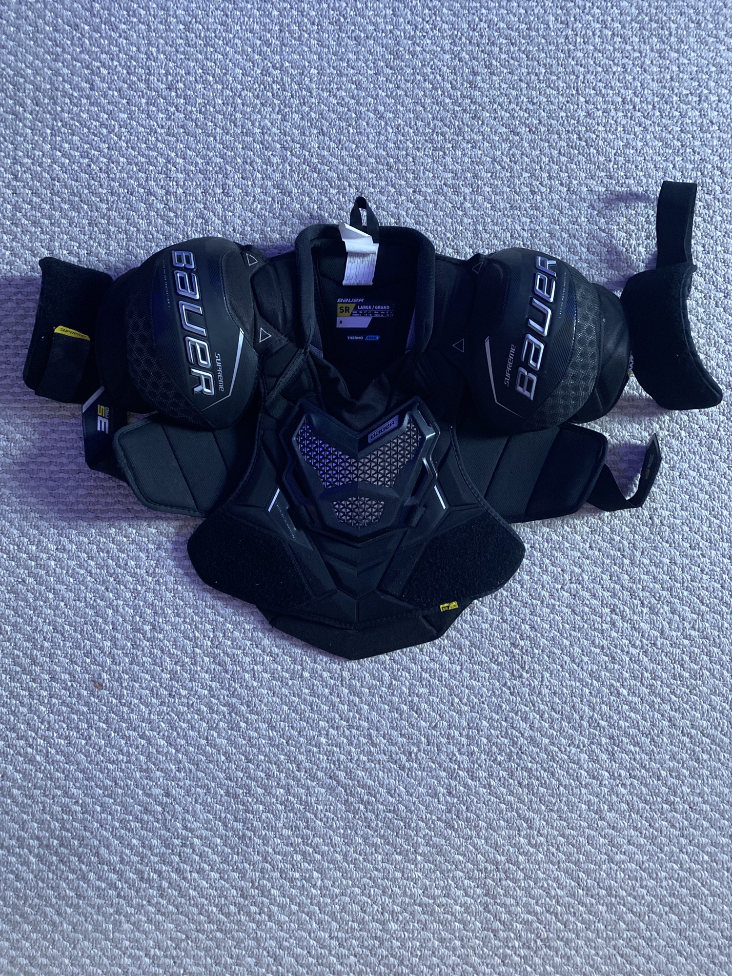 Used Large Bauer Supreme 3S Pro Shoulder Pads SidelineSwap