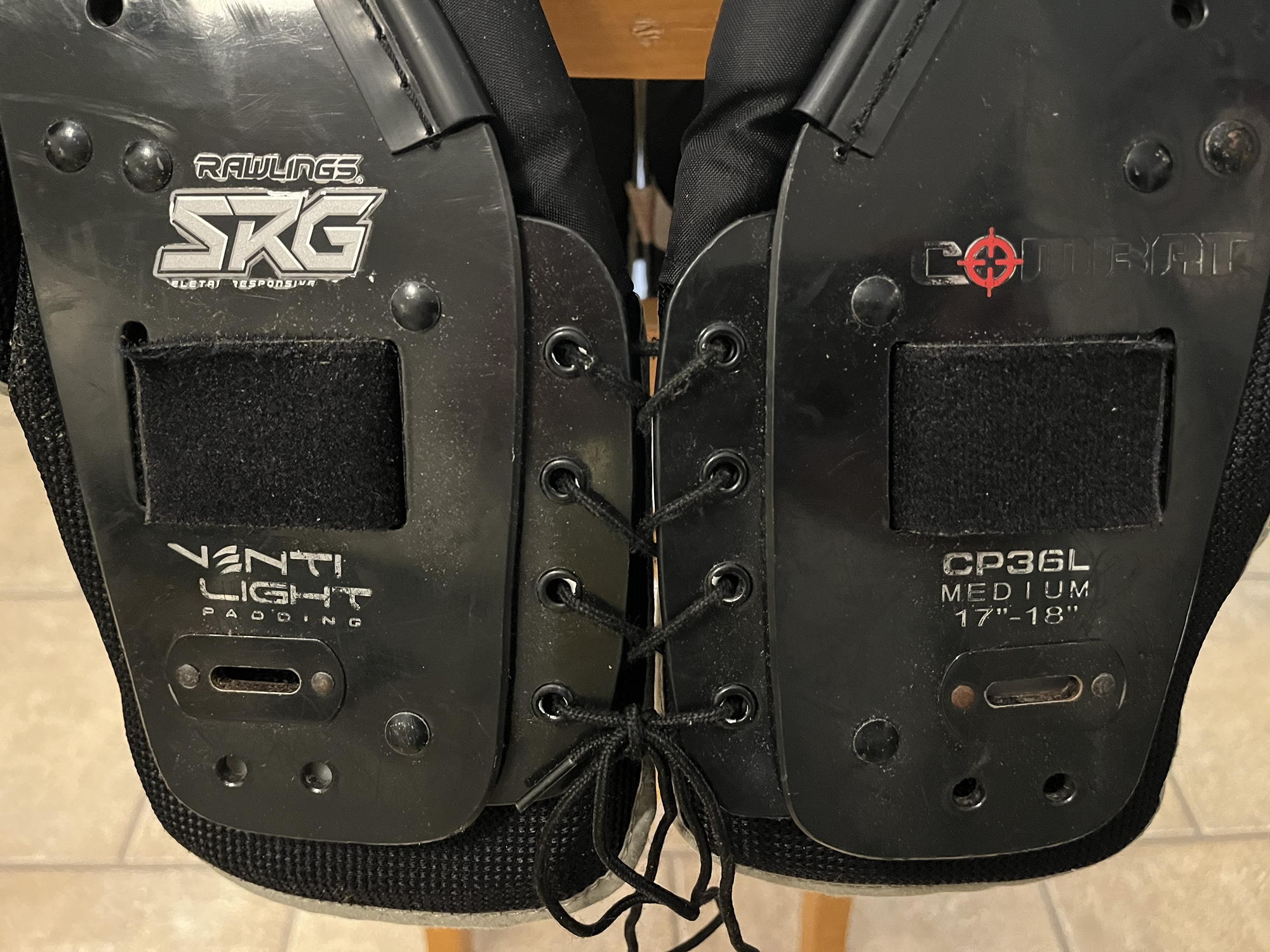 Rawlings SRG Combat Shoulder Pads SidelineSwap