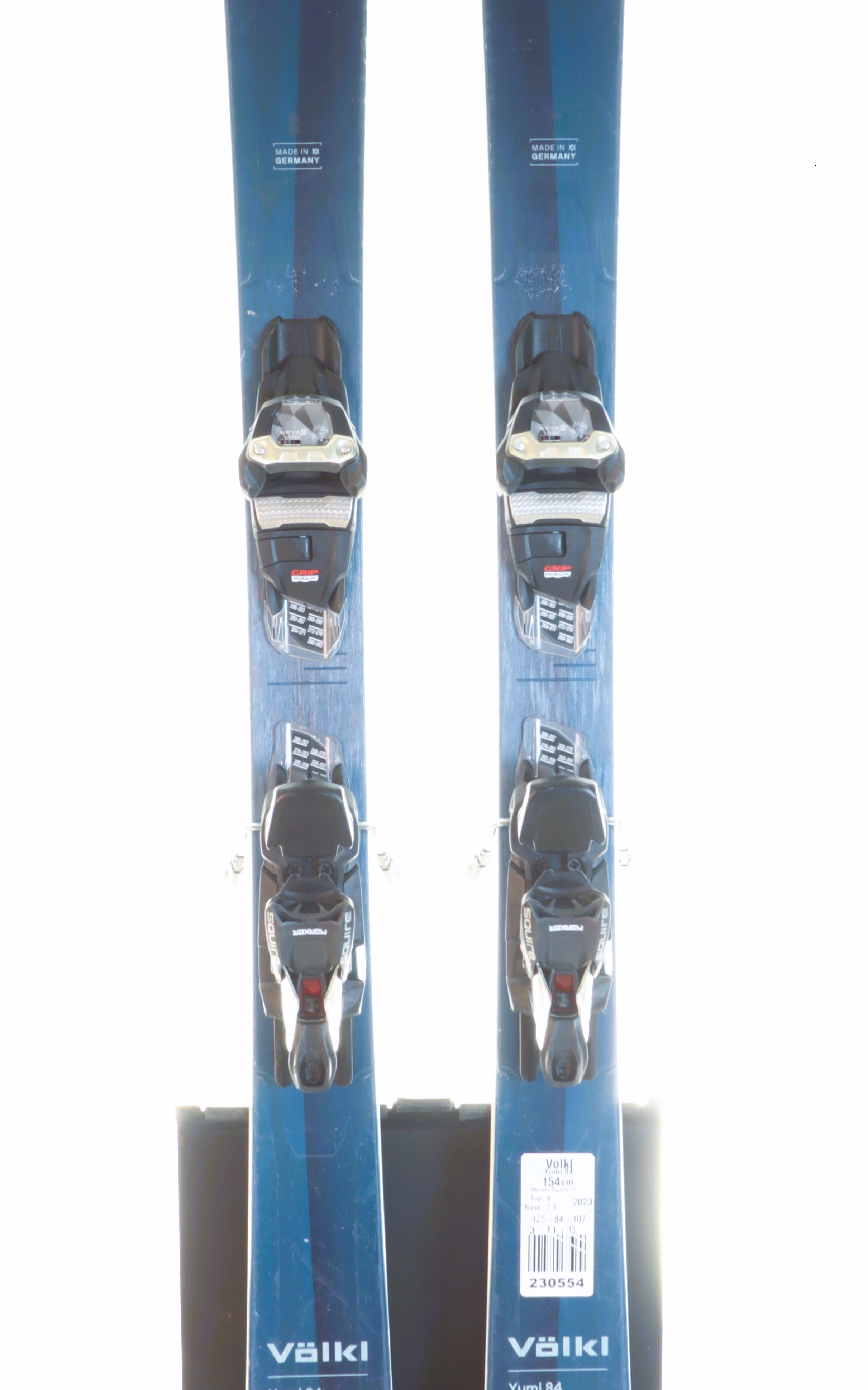 Used 2023 Volkl Yumi 84 Skis With Marker Squire 11 Bindings Size 154