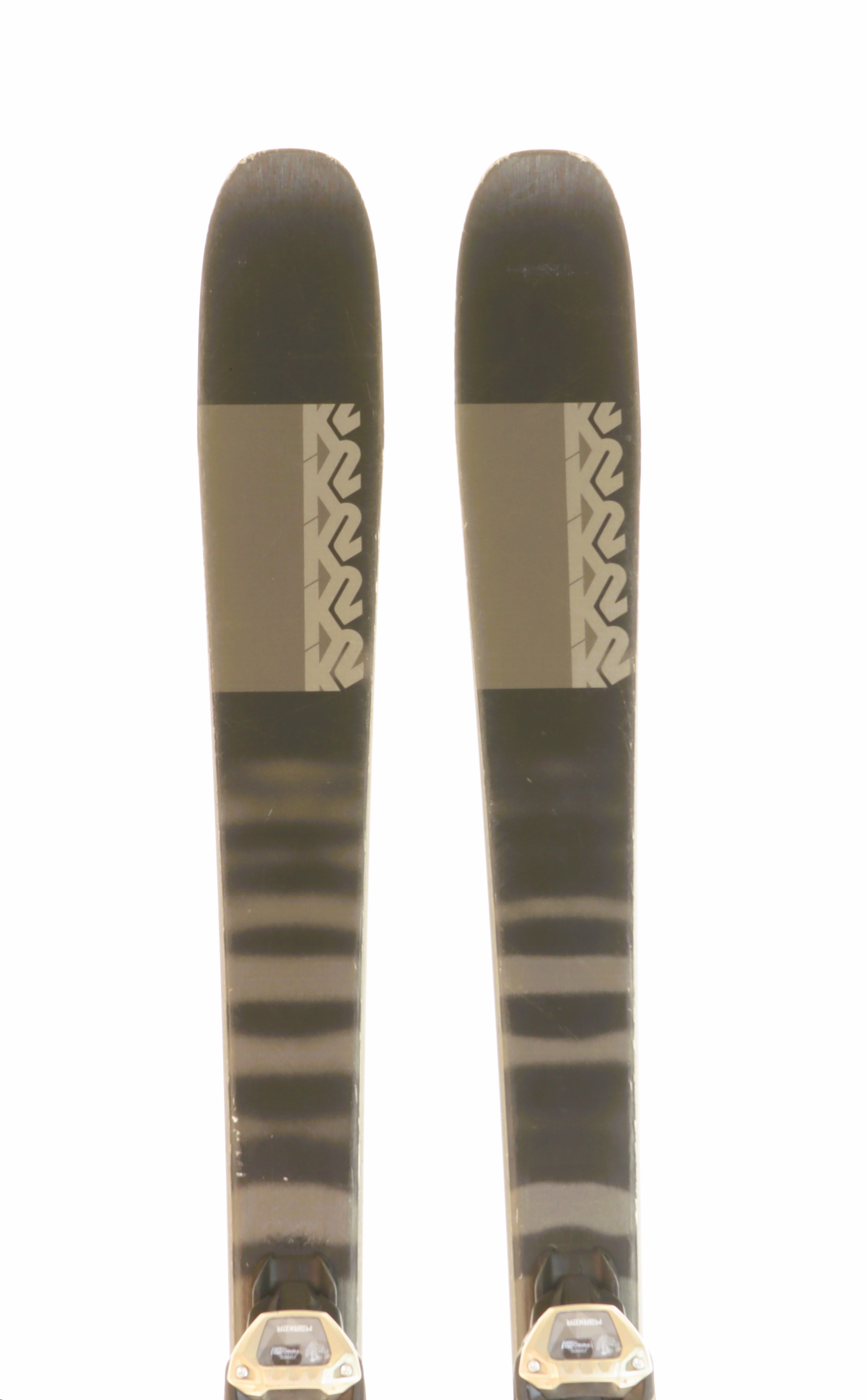 Used 2023 K2 Mindbender 85 Skis With Marker Griffon 13 Bindings Size