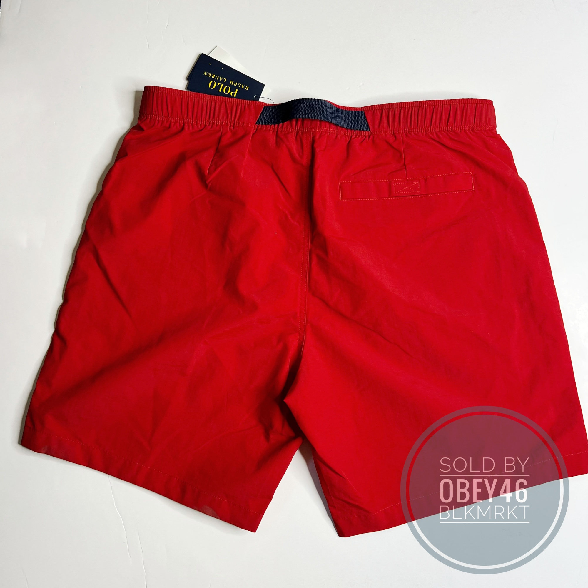Polo Ralph Lauren Nylon OG Climbing Shorts Red Men’s Sz Medium 98