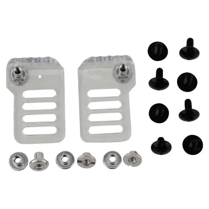 New Bauer HDO Deluxe Half Shield Hockey Visor clear senior hockey