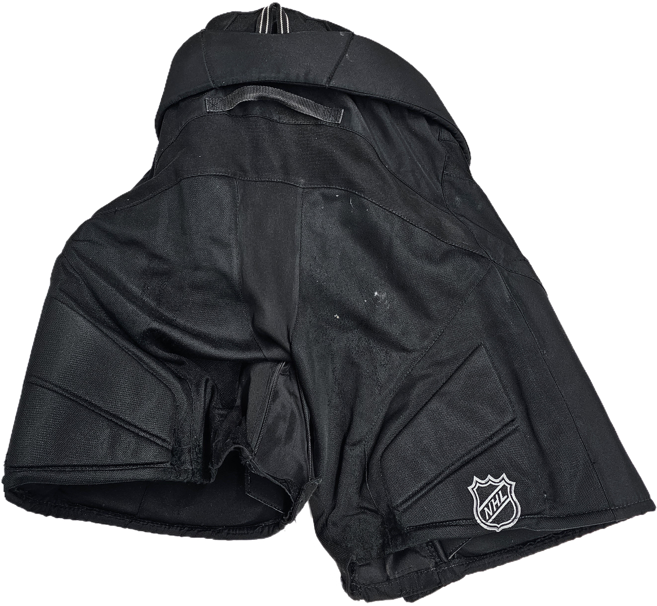 WARRIOR COVERT PRO STOCK HOCKEY PANTS LARGE BRUINS BACKES USED NHL