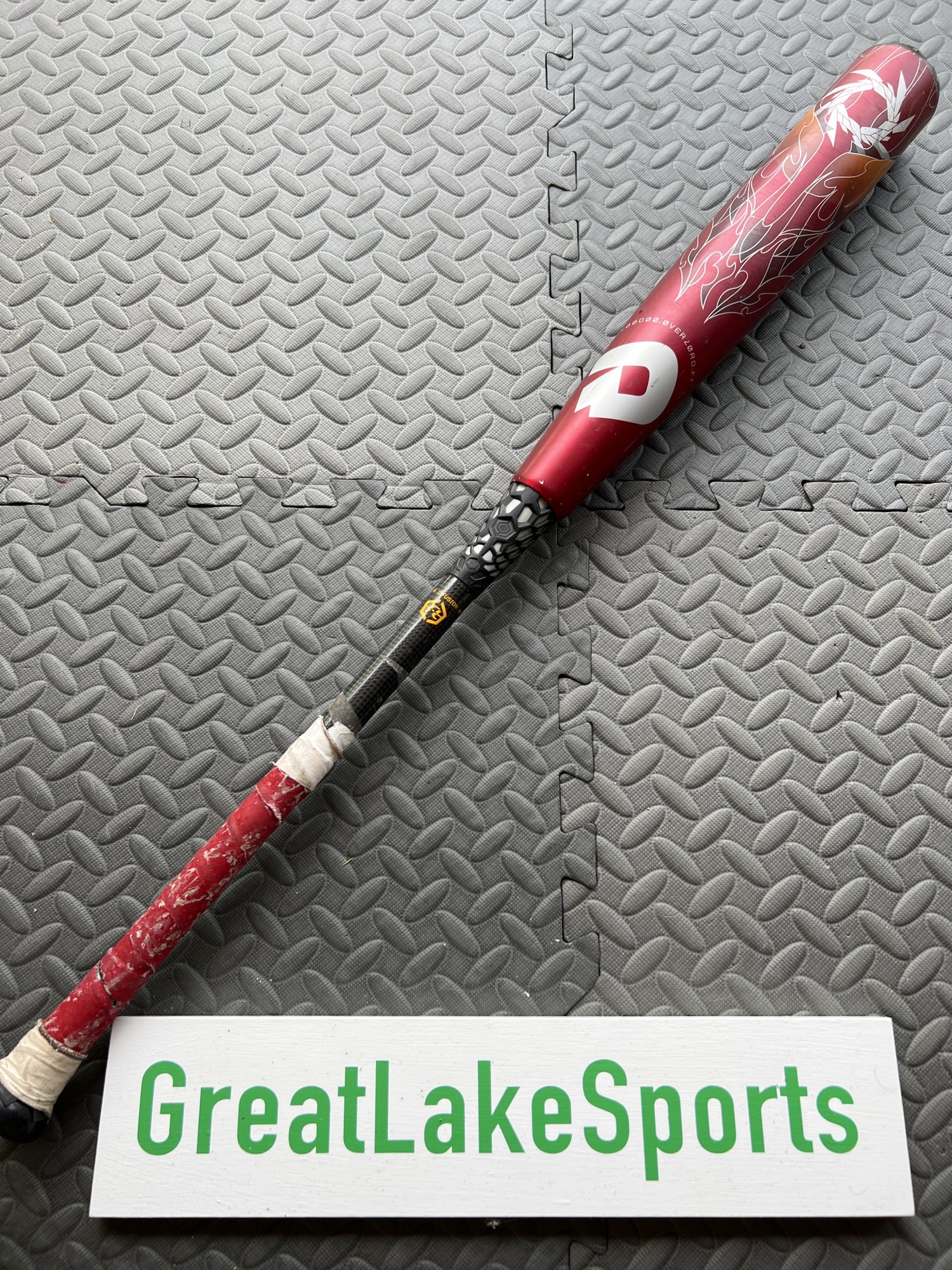 Used BBCOR Certified 2015 DeMarini Voodoo Overlord Hybrid Bat 3 30OZ