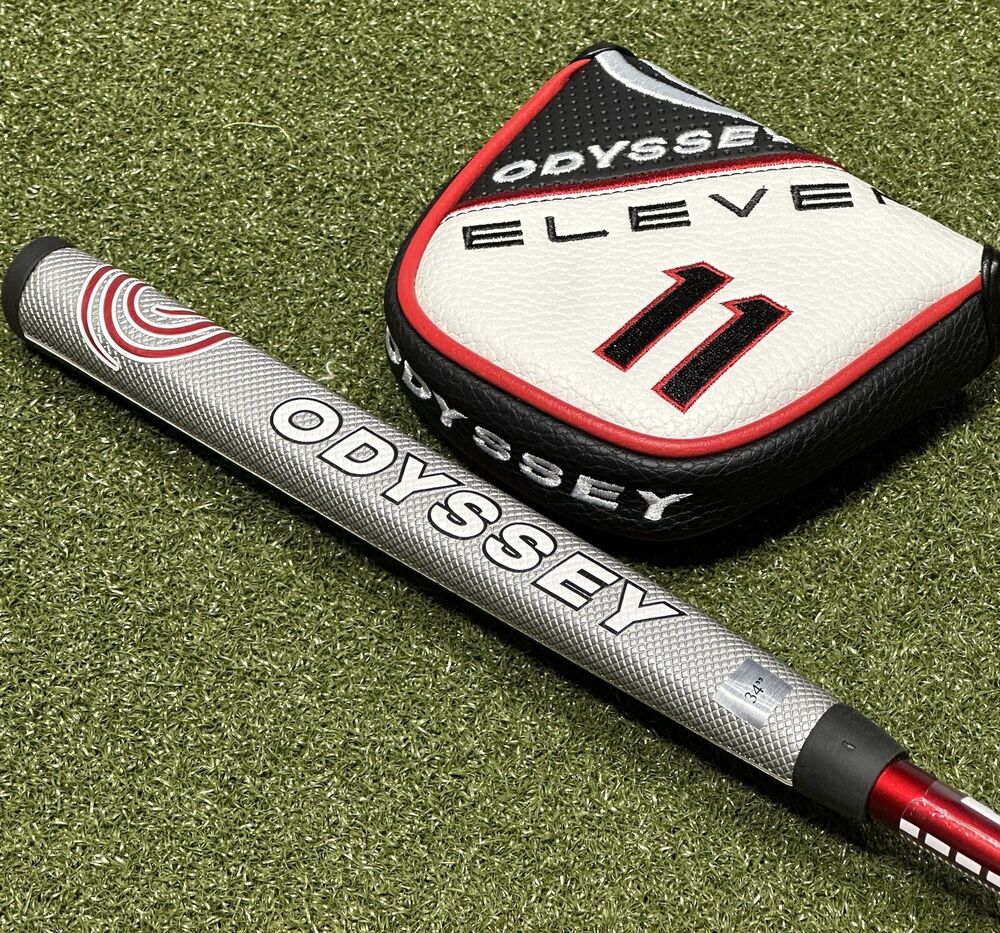 Odyssey Eleven Tour Lined CS Center Shaft Mallet Putter 34" w/ Headcover 87898 SidelineSwap