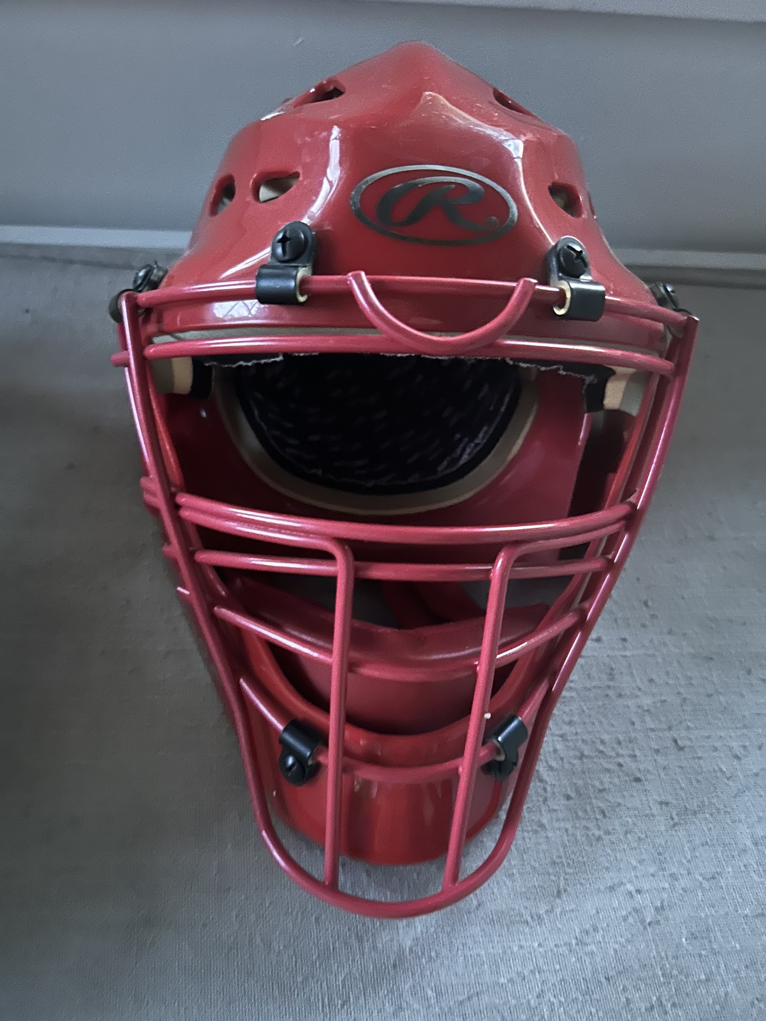 Rawlings catchers helmet SidelineSwap