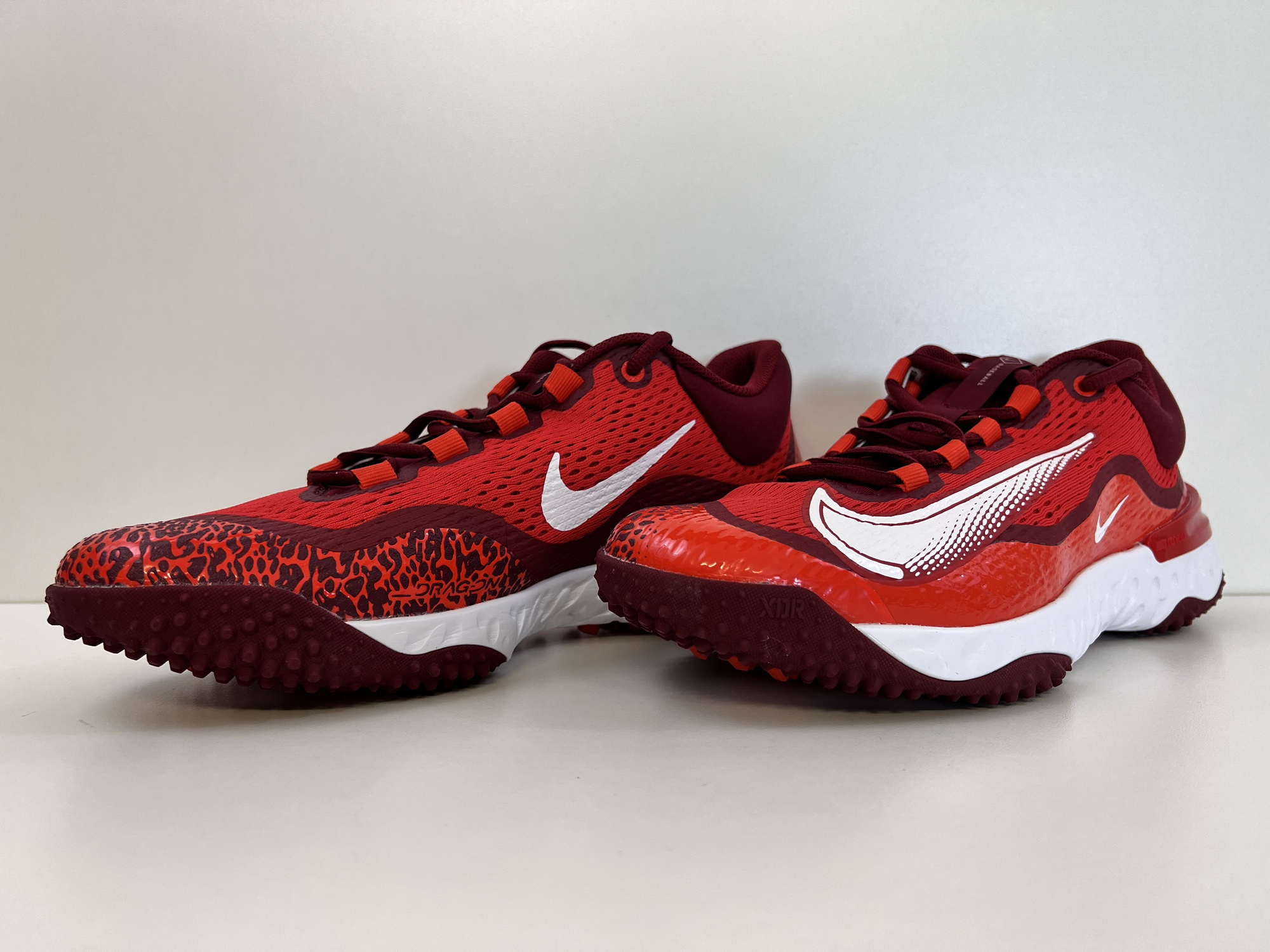 red nike huarache baseball cleats