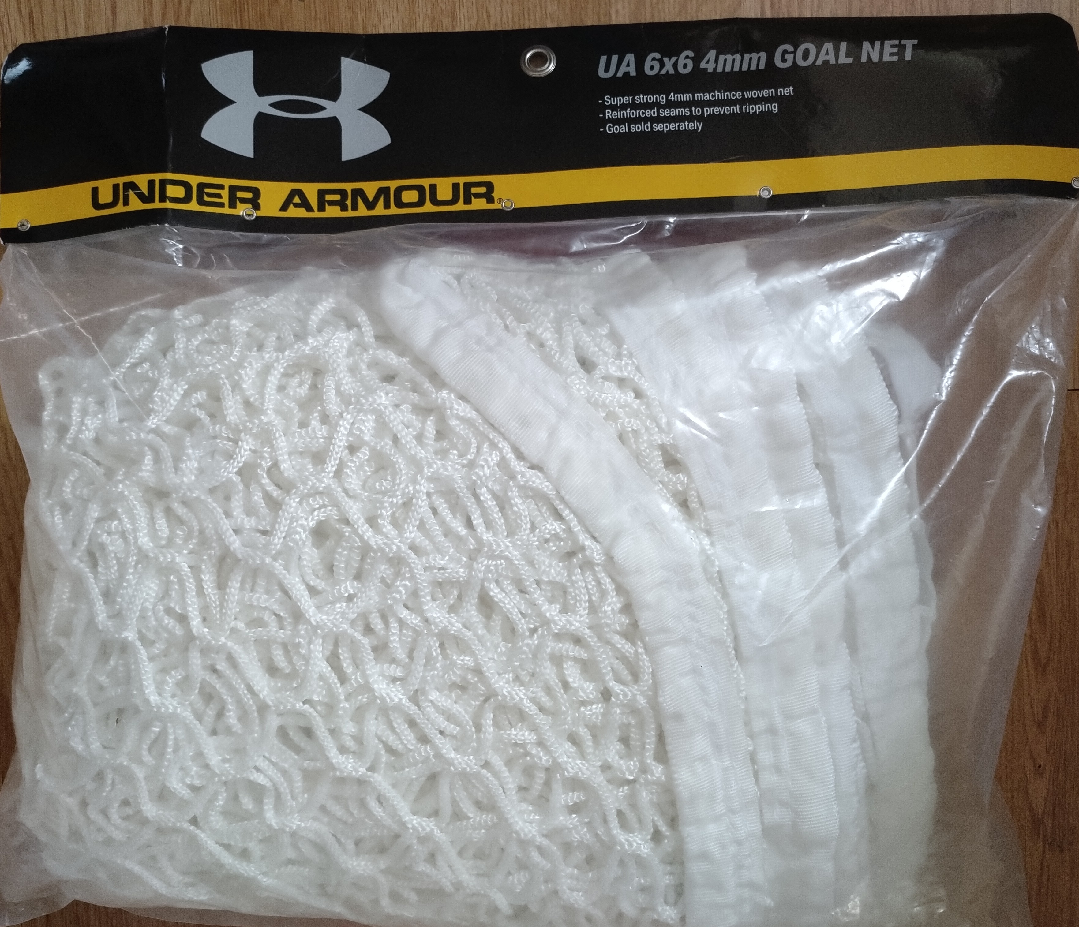 Field Lacrosse Replacement Net 4mm 6ft.H x 6 ft.W x 7 ft.D