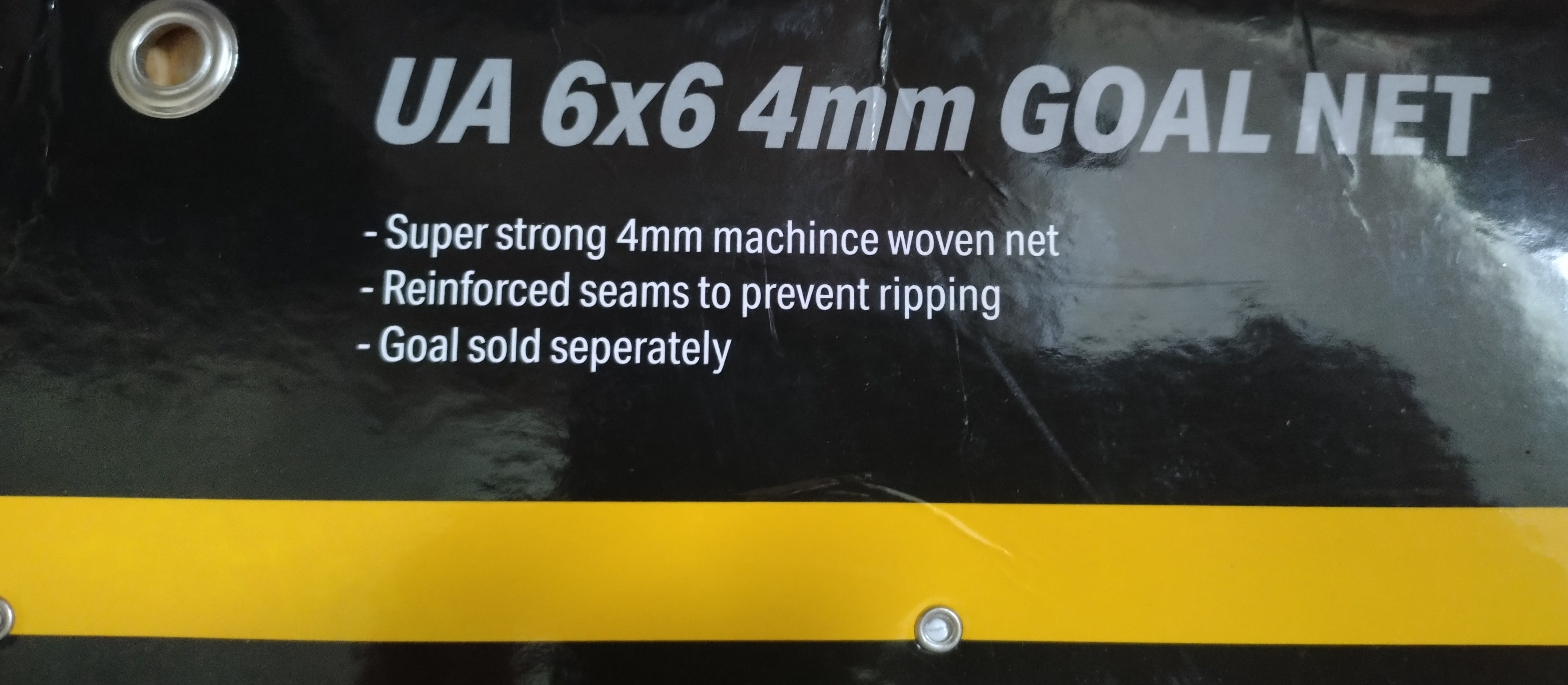 Field Lacrosse Replacement Net 4mm 6ft.H x 6 ft.W x 7 ft.D