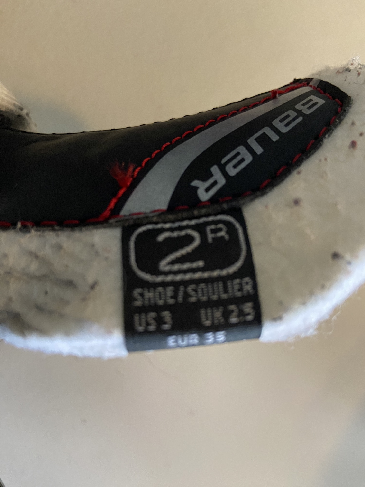 Used Bauer Regular Width Size 3 Vapor X40R Inline Skates SidelineSwap