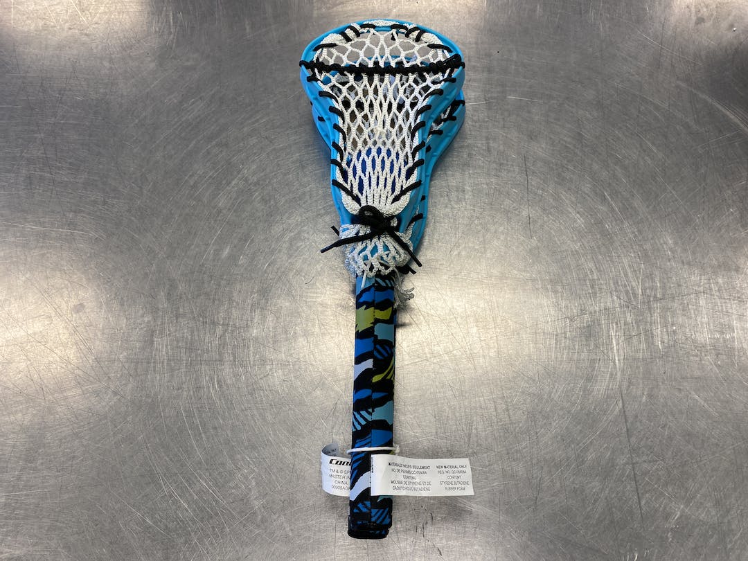 Used Pool Lax Mini Stick 2pk Aluminum Junior Complete Lacrosse Sticks