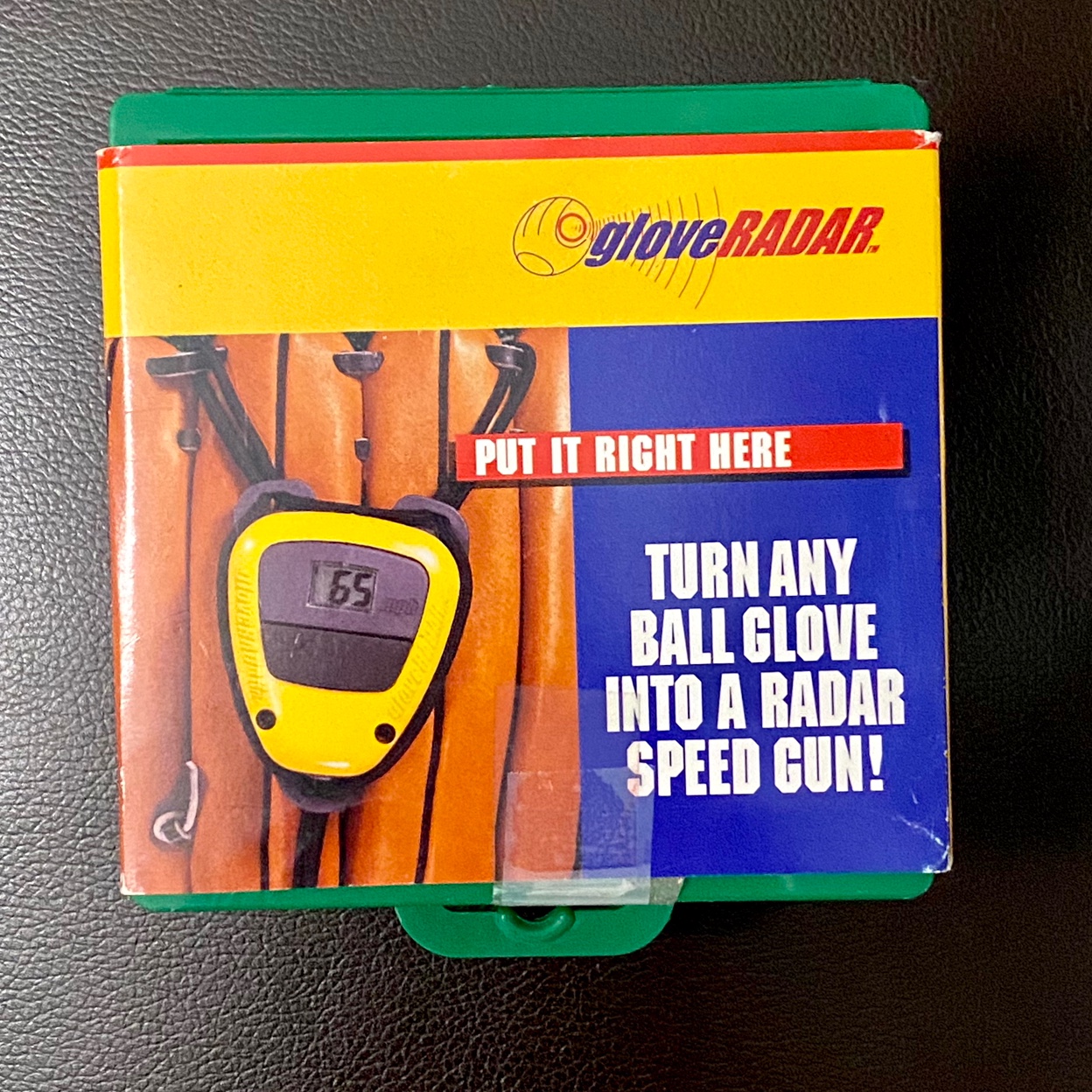 GLOVE RADAR BASEBALL/SOFTBALL TRAINING AID Radar Speed Gun Accuracy