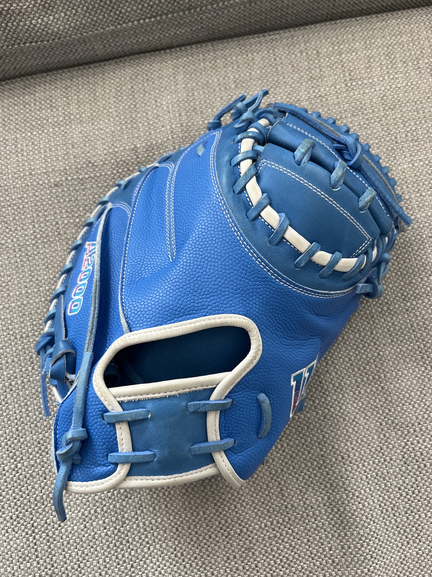 Used Catcher's 33" A2000 Autism Speaks Baseball Glove SidelineSwap