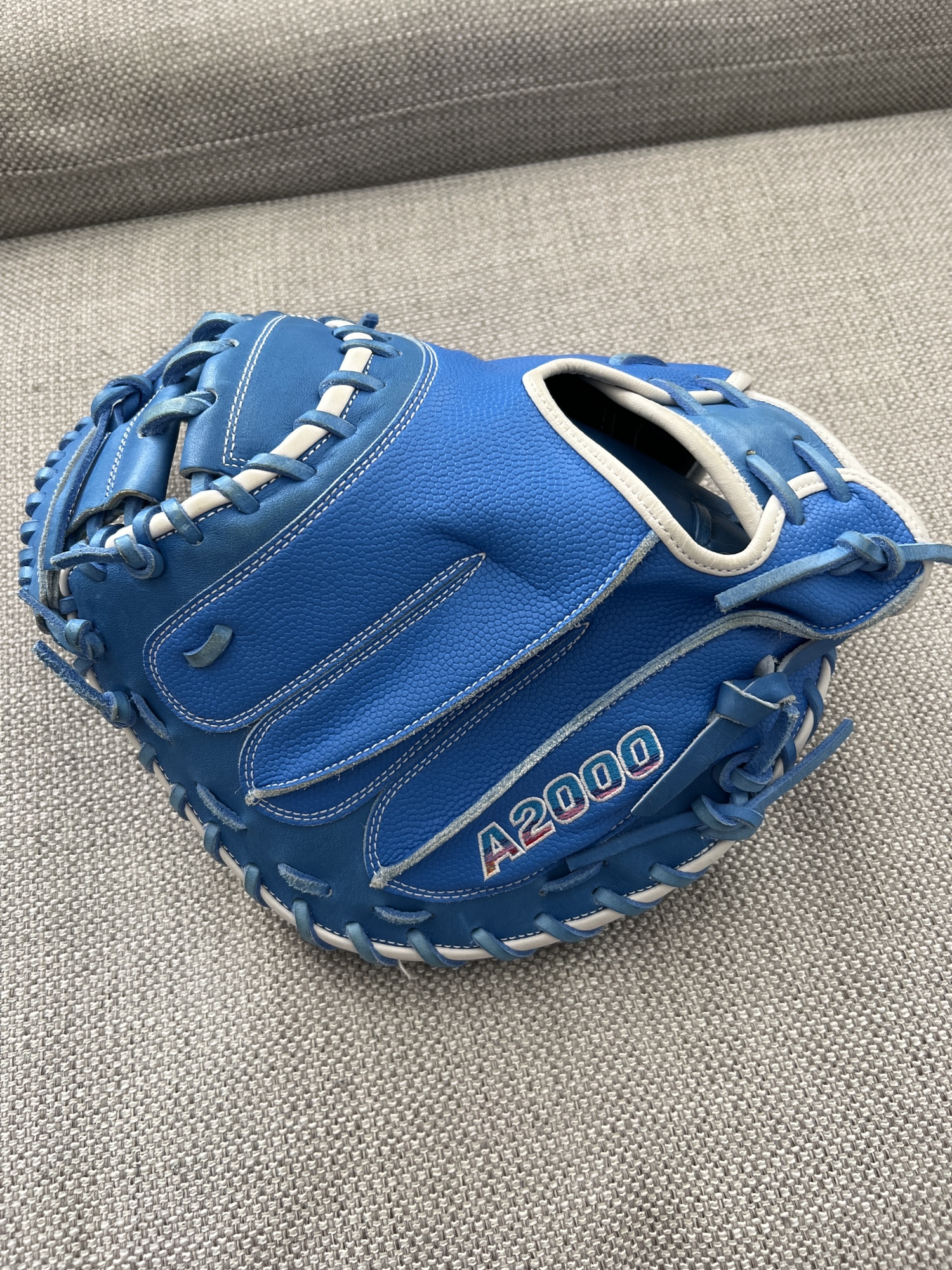 Used Catcher's 33" A2000 Autism Speaks Baseball Glove SidelineSwap