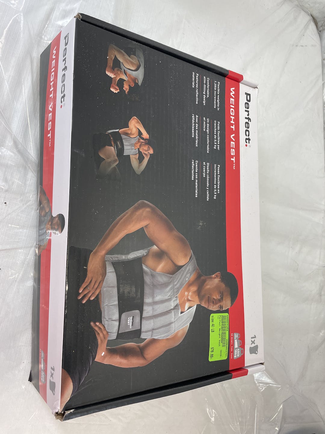 New Perfect Weight Vest 40 Lb SidelineSwap