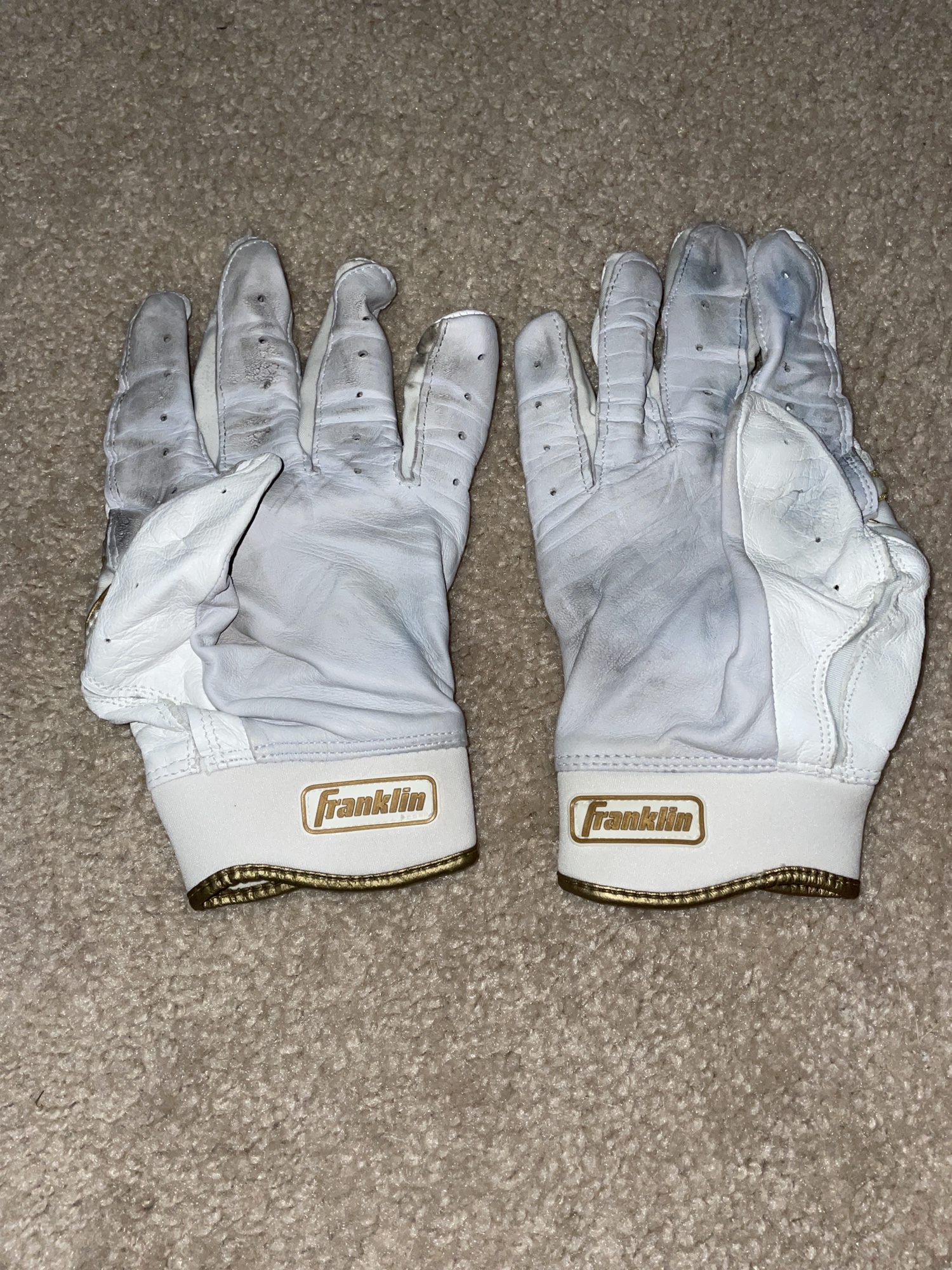 Used XL Franklin Powerstrap Batting Gloves SidelineSwap