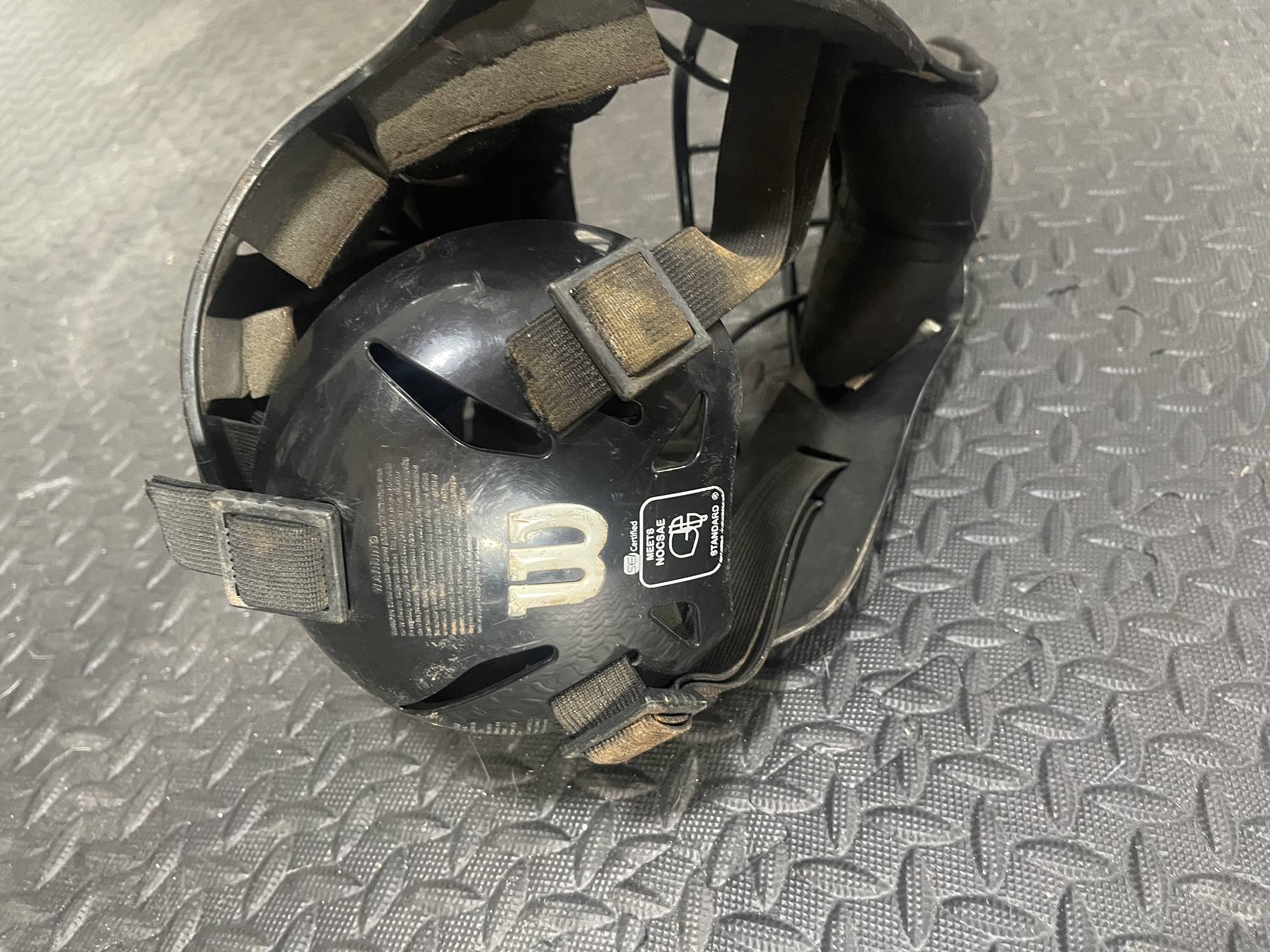 Wilson Catchers Helmet SidelineSwap
