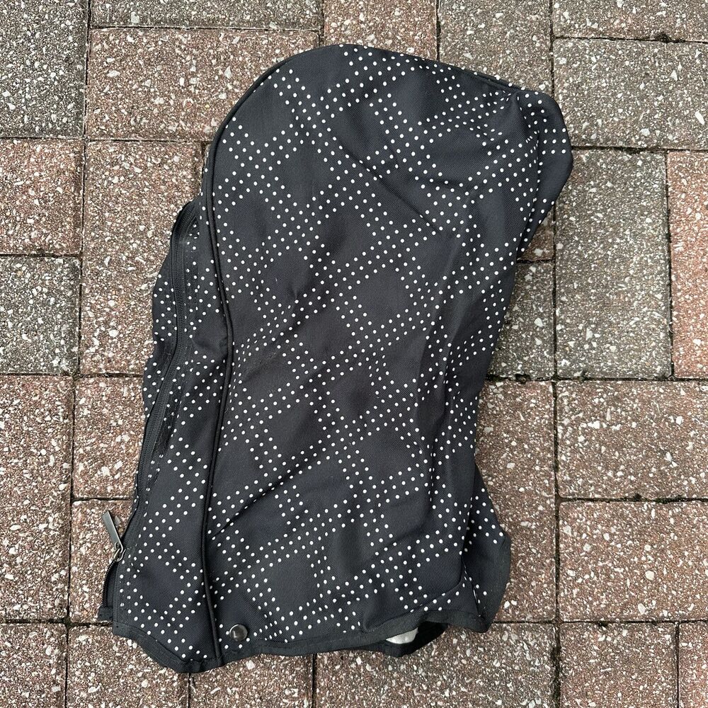 Nike Brassie II Golf Cart Bag 10 Way Dividers Black Pink Dots Swoosh Logo Ladies SidelineSwap