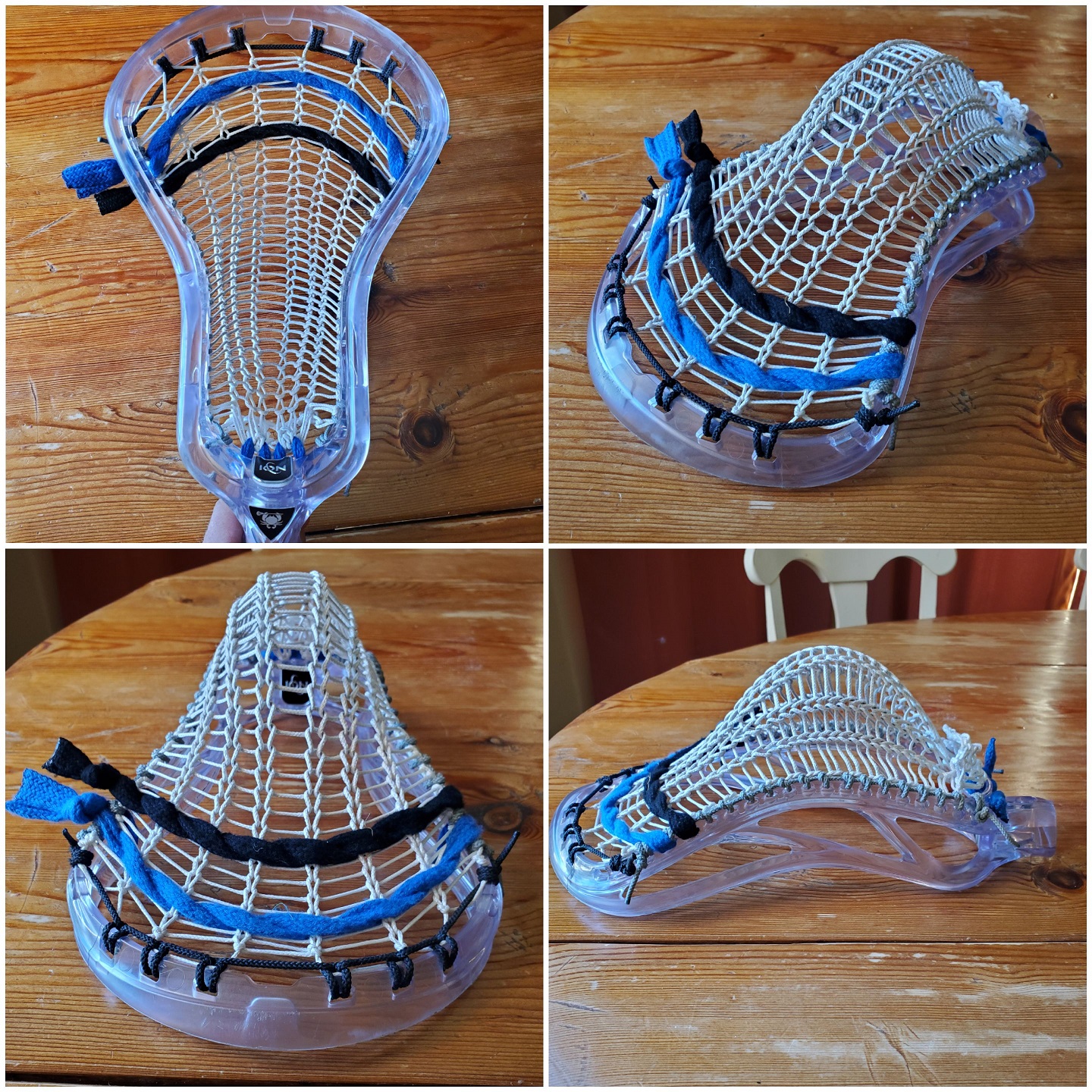 Used professionally strung ECD Clear Ion w/ Armor Mesh SidelineSwap