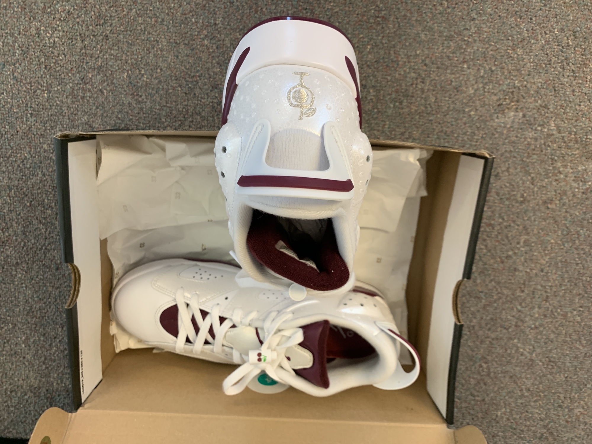 Nike Men’s Air Jordan Retro 6 Golf Shoes Size 10m SidelineSwap