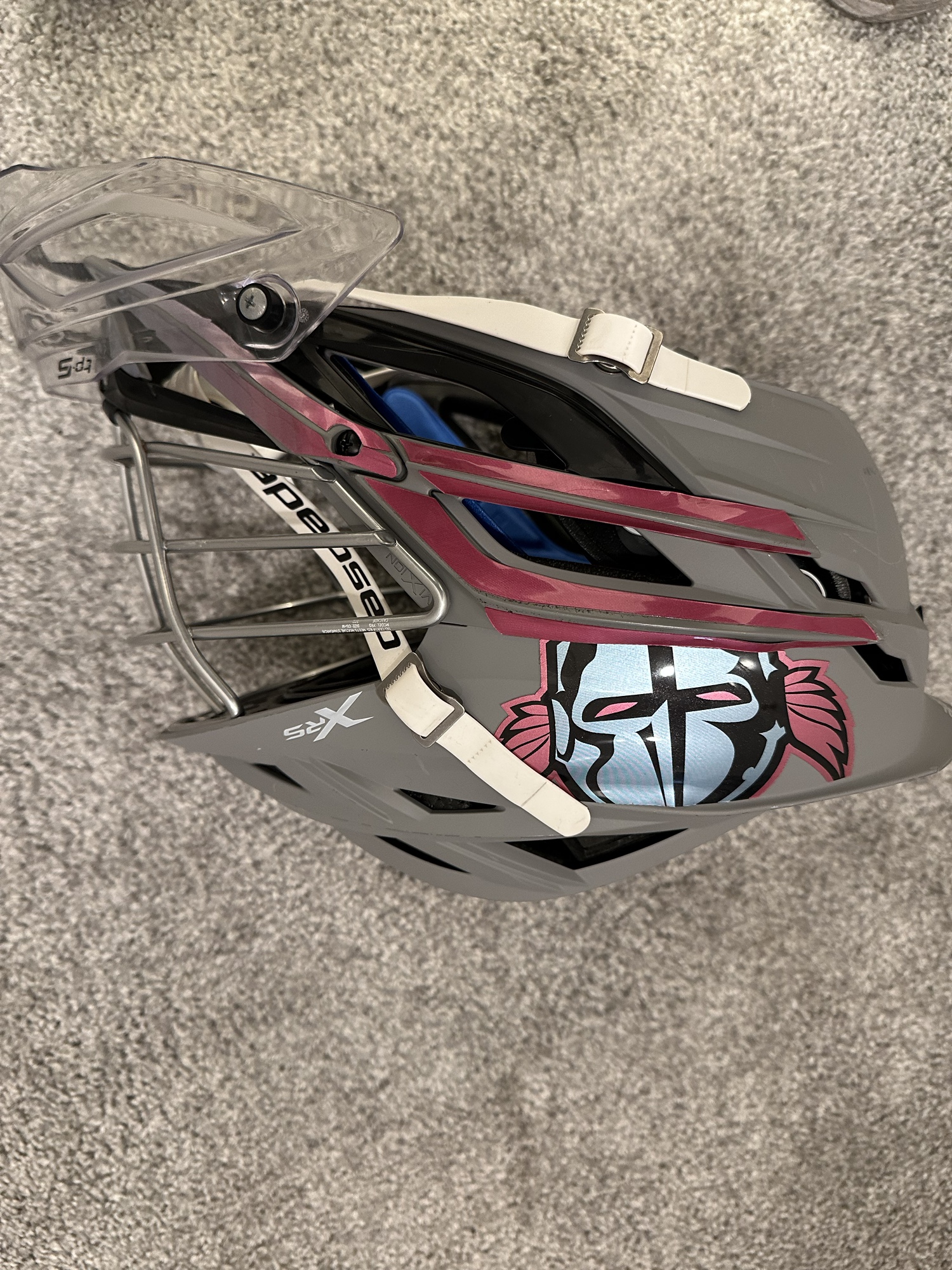 Chrome PLL Lacrosse Helmet SidelineSwap