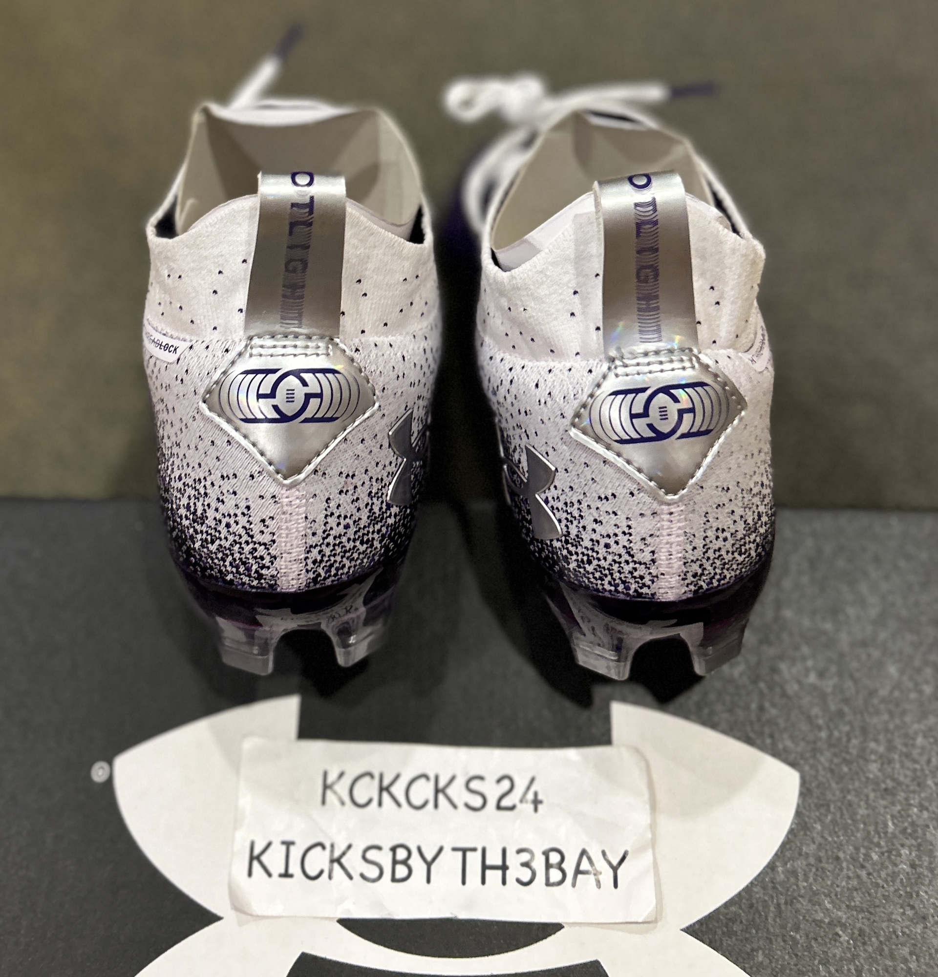 Under Armour Spotlight LUX MC Football Cleats Purple 3022654500 Mens