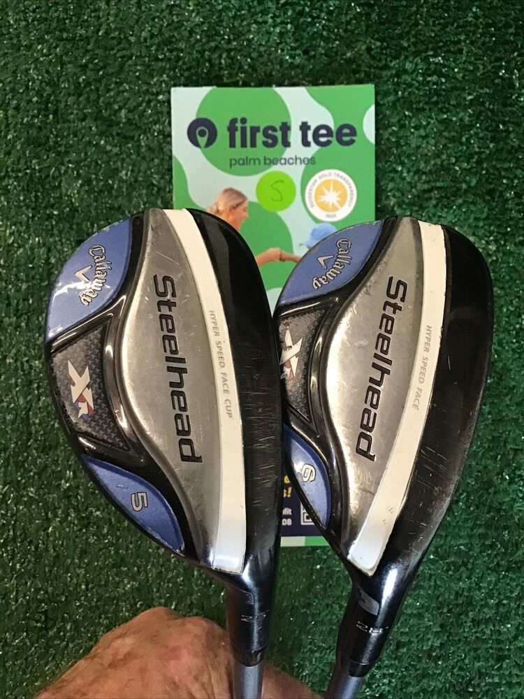 Callaway Steelhead XR Hybrid Set 525* And 628* With Ladies Graphite