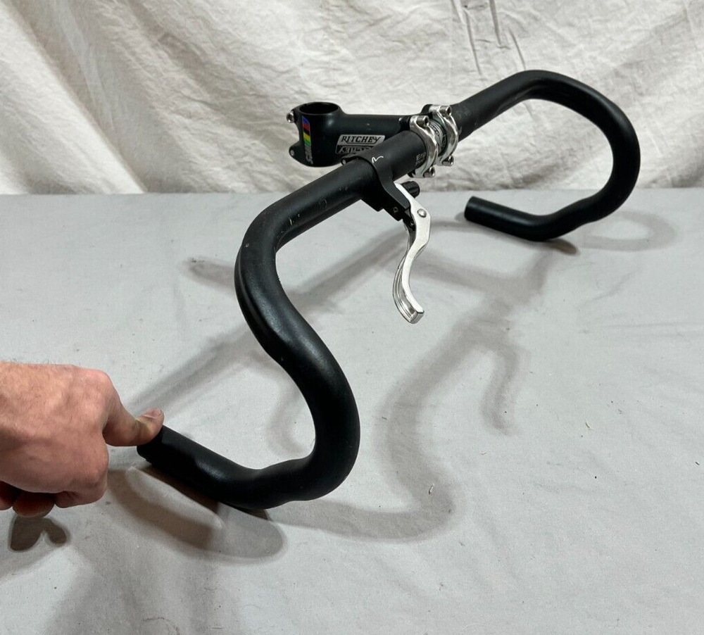 Forte Ergo Pro 44cm Aluminum Drop Bar Ritchey WCS 90mm Stem Nashbar